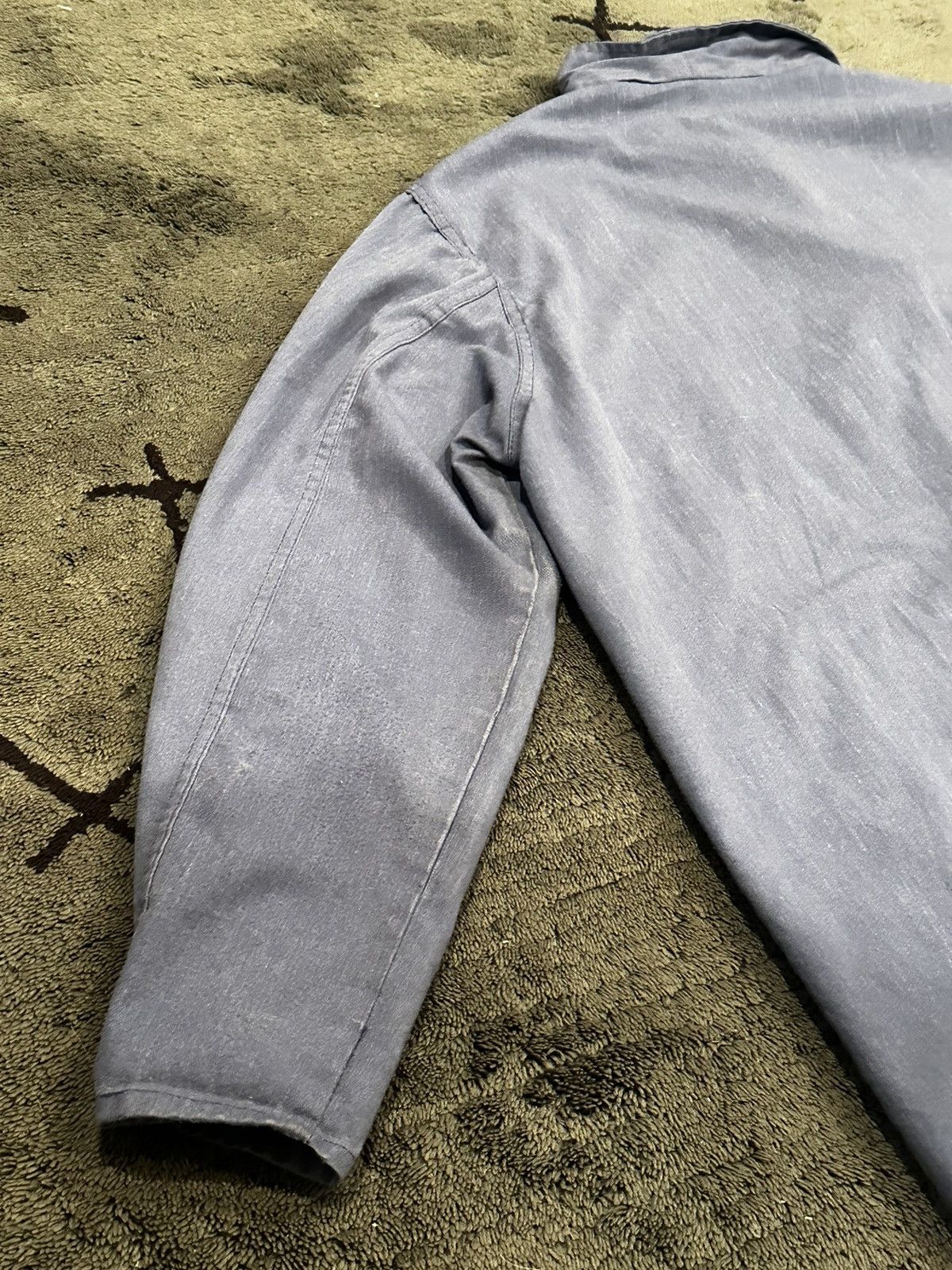 Carhartt × Levi's × Vintage Vintage 60’s French Workwear Long Coat Size US XL / EU 56 / 4 - 9 Thumbnail