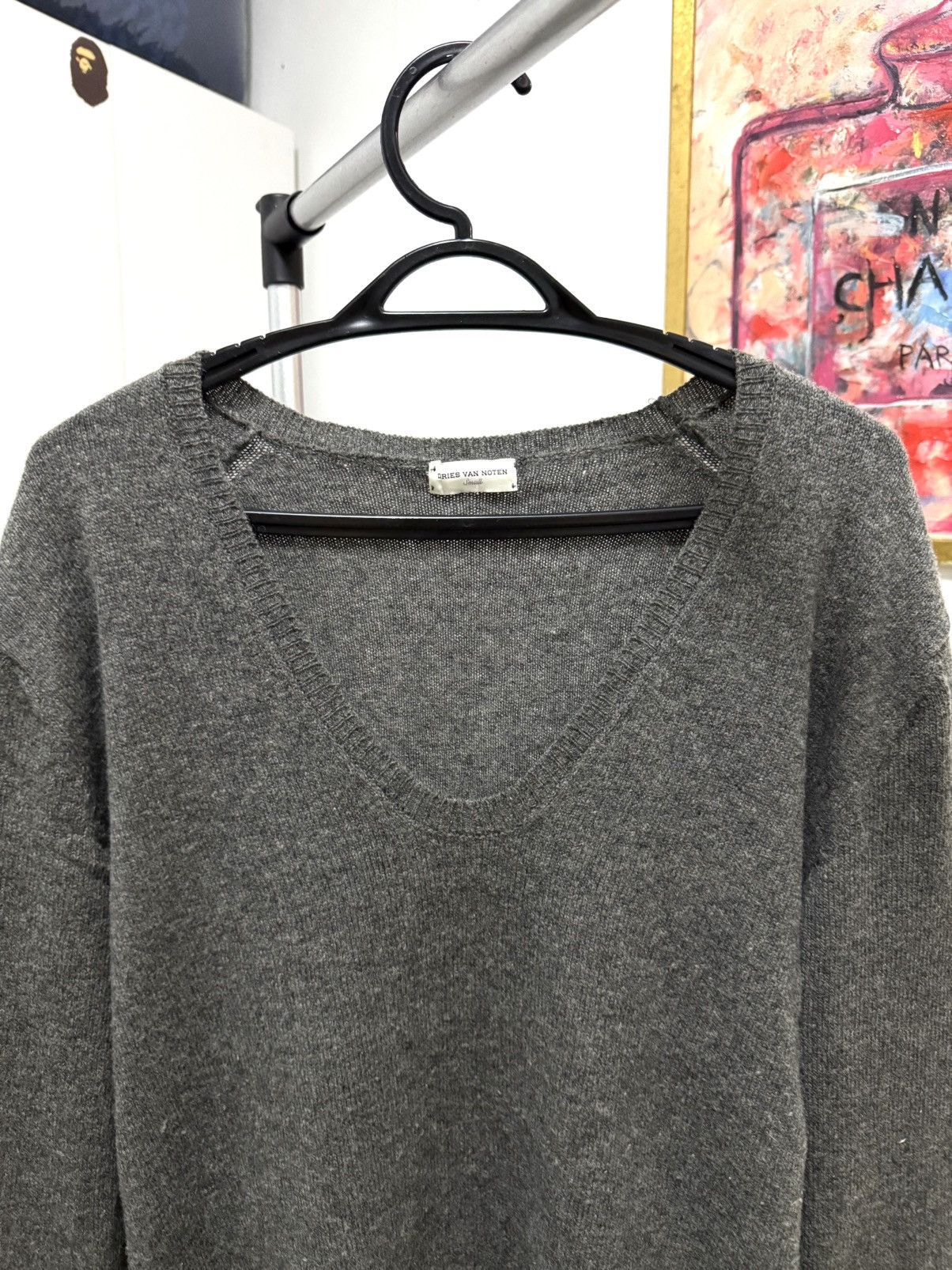 Dries Van Noten Vintage Dries Van Noten v-neck Long sleeves Size US S / EU 44-46 / 1 - 2 Thumbnail