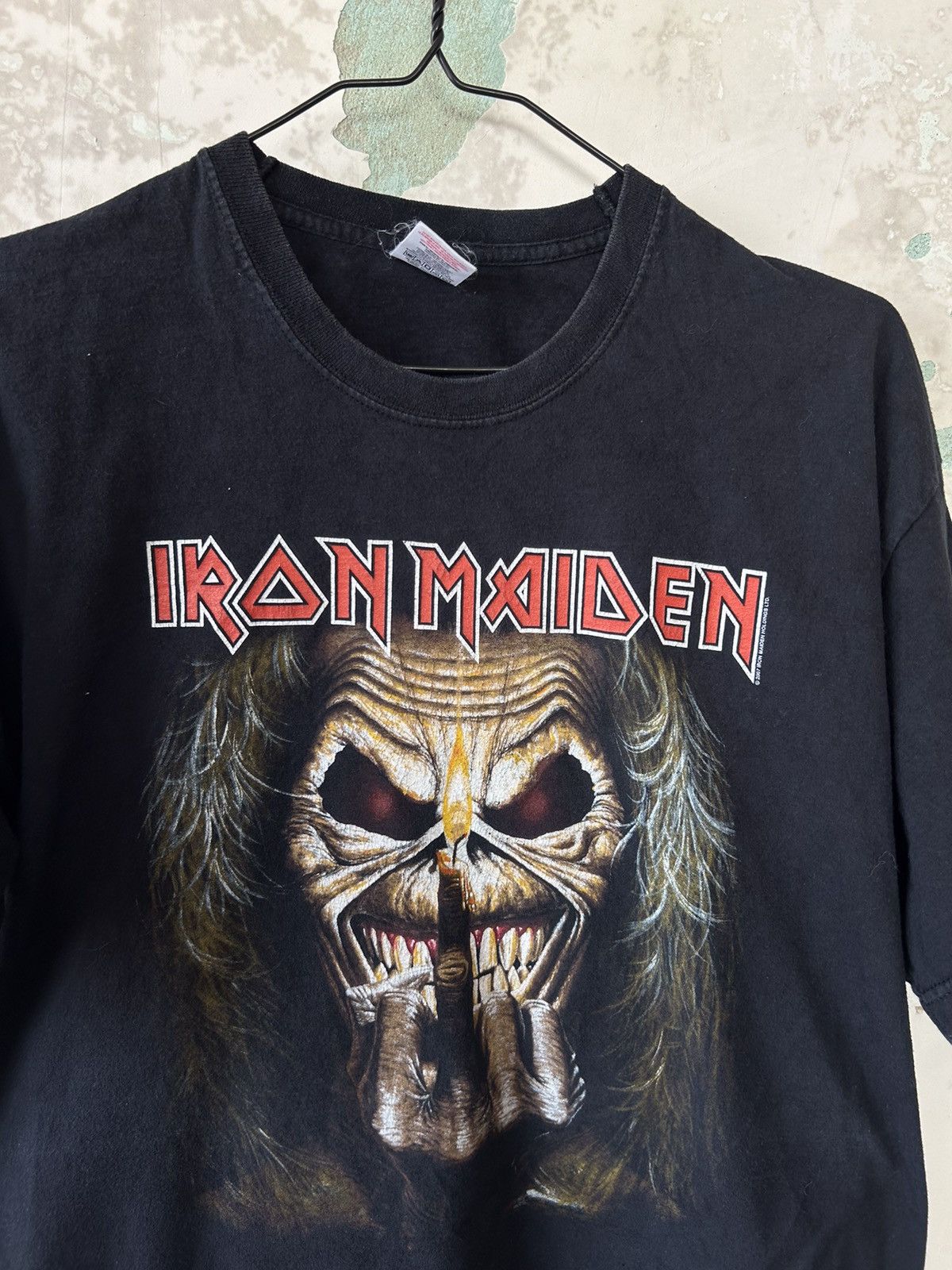 Iron Maiden VINTAGE IRON MAIDEN ROCK T-SHIRT Size US XL / EU 56 / 4 - 3 Thumbnail