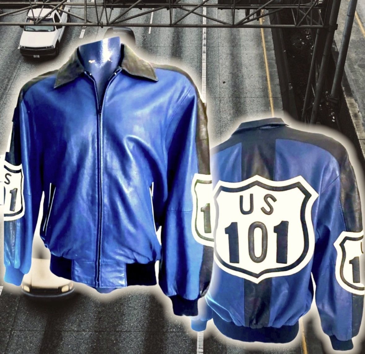Michael Hoban 💎Vintage💎 Michael Hoban interstate 🛣 101 HOBO Leather 🧥 Size US M / EU 48-50 / 2 - 1 Thumbnail
