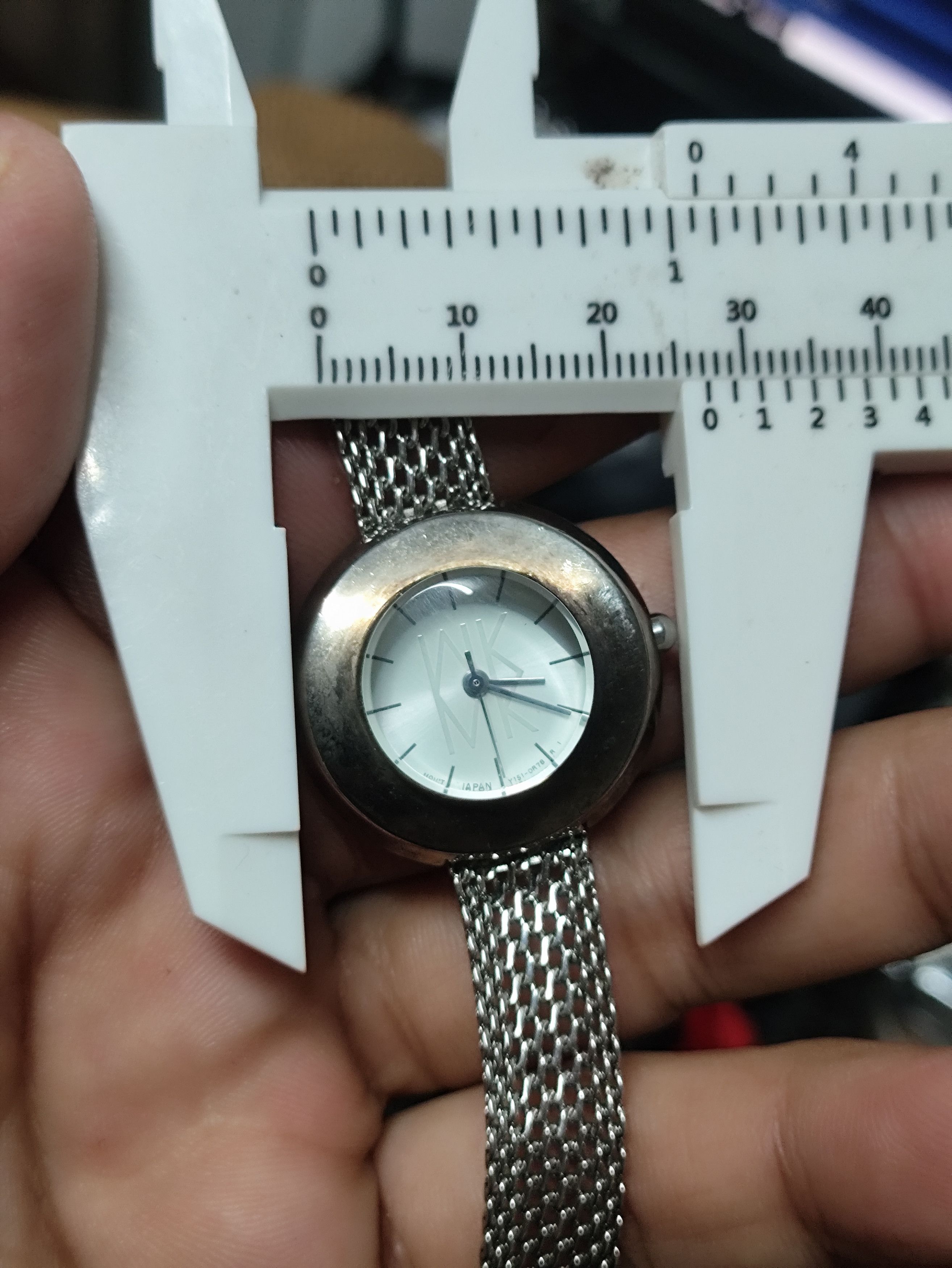 Michel Klein × Vintage MK MICHEL KLEIN LADIES VINTAGE WATCH FULL STEEL Size ONE SIZE - 5 Thumbnail