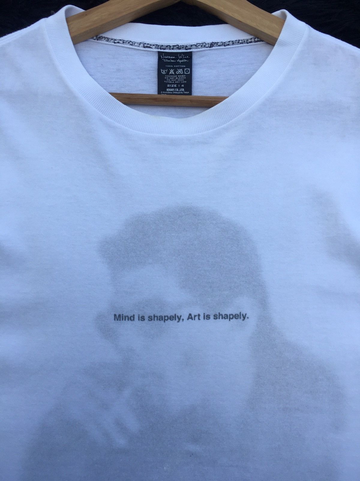 Number (N)ine Rare Number Nine Allen Ginsberg Poetics and Photo Tee Size US L / EU 52-54 / 3 - 10 Thumbnail