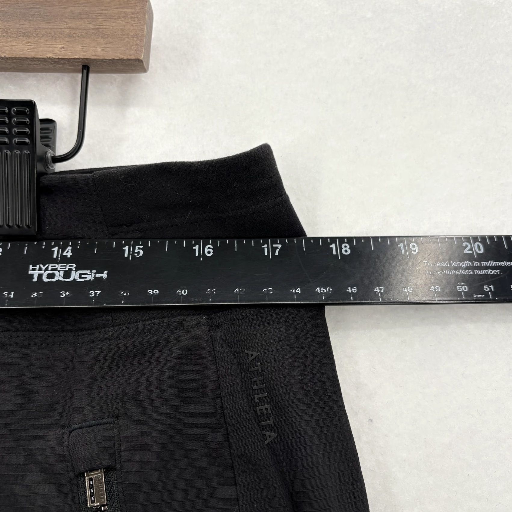 Athleta Athleta Trekkie North High Rise Jogger Pants Womens 12 Black Ripstop Taper Gym Size 34" / US 12 / IT 48 - 6 Thumbnail