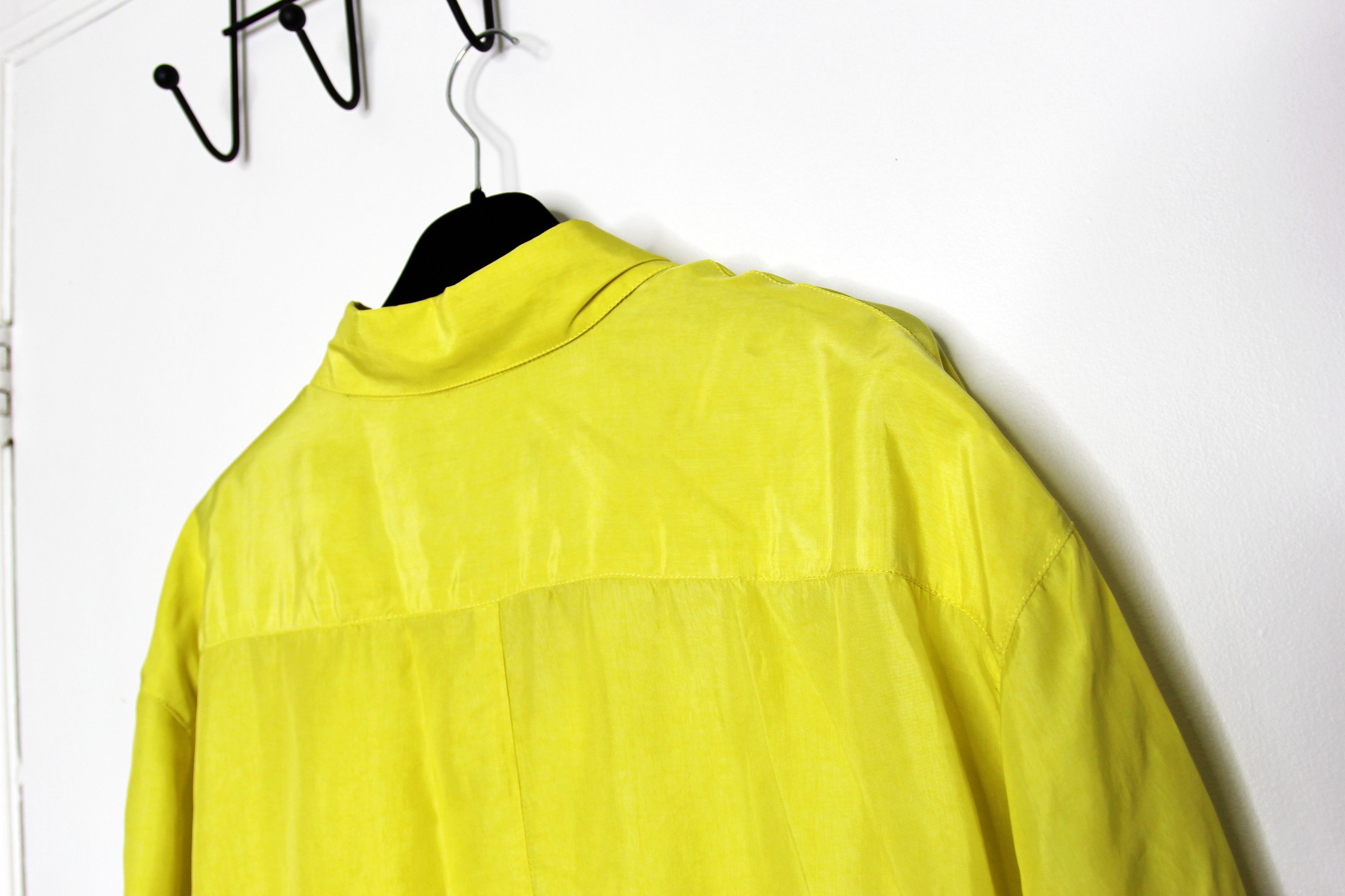 BNWT SS24 LGN LOUIS GABRIEL NOUCHI LEMON CUPRO SHIRT S