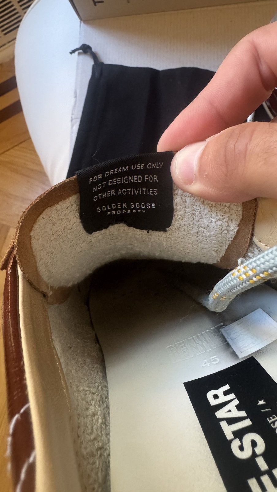 Golden Goose Golden Goose Burgundy True Stars - Size 45 Size US 11.5 / EU 44-45 - 10 Thumbnail