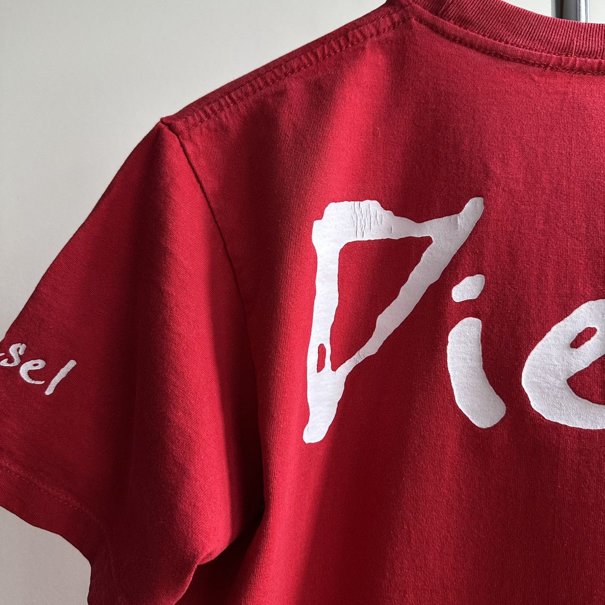 Diesel × Vintage VINTAGE Y2K DIESEL BIG LOGO TEE Size US L / EU 52-54 / 3 - 9 Thumbnail