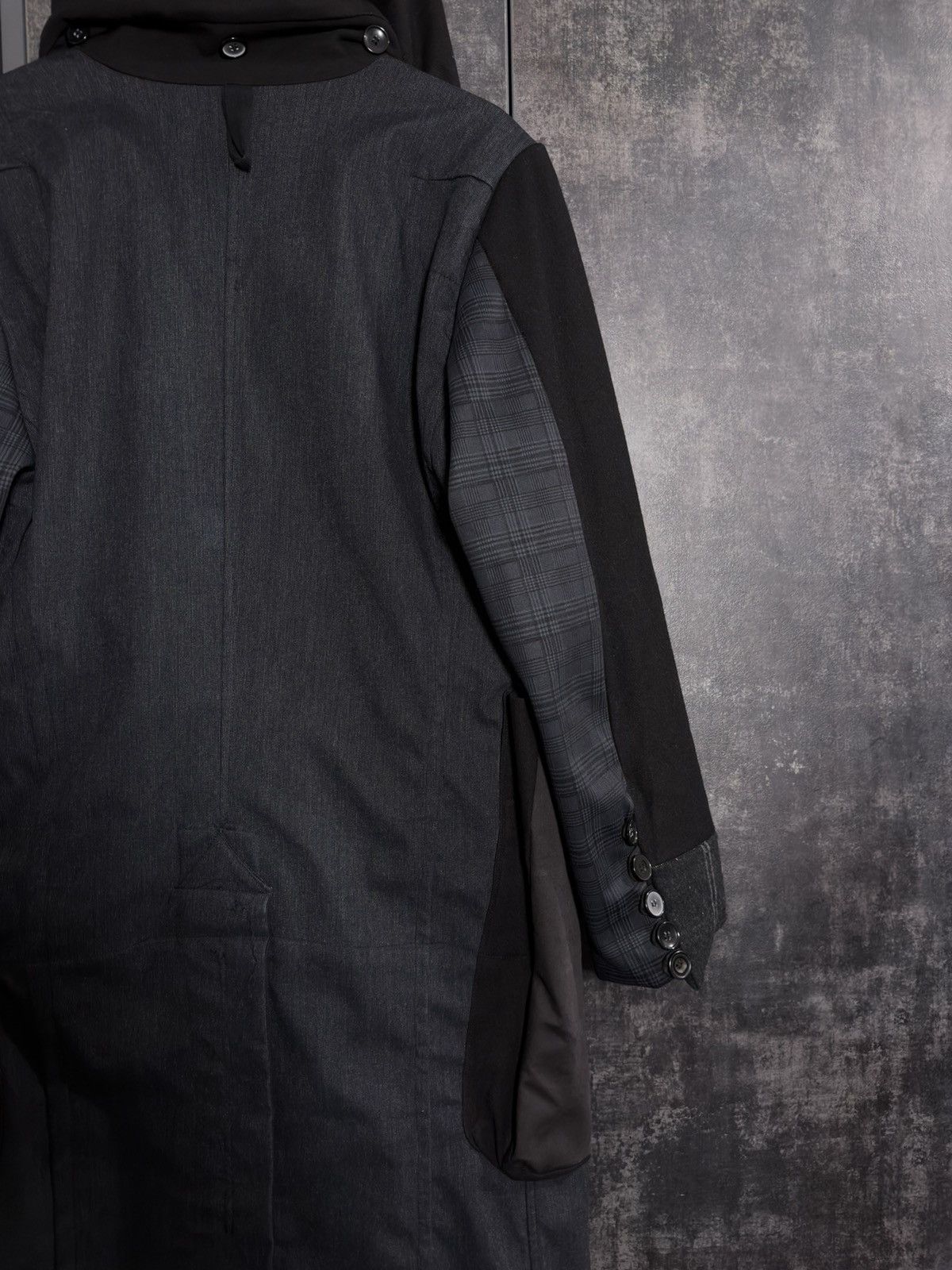 Tornado Mart Archive Tornado Mart Rebuild Coat Yohji Junya Miyake Acronym Size US L / EU 52-54 / 3 - 20 Thumbnail