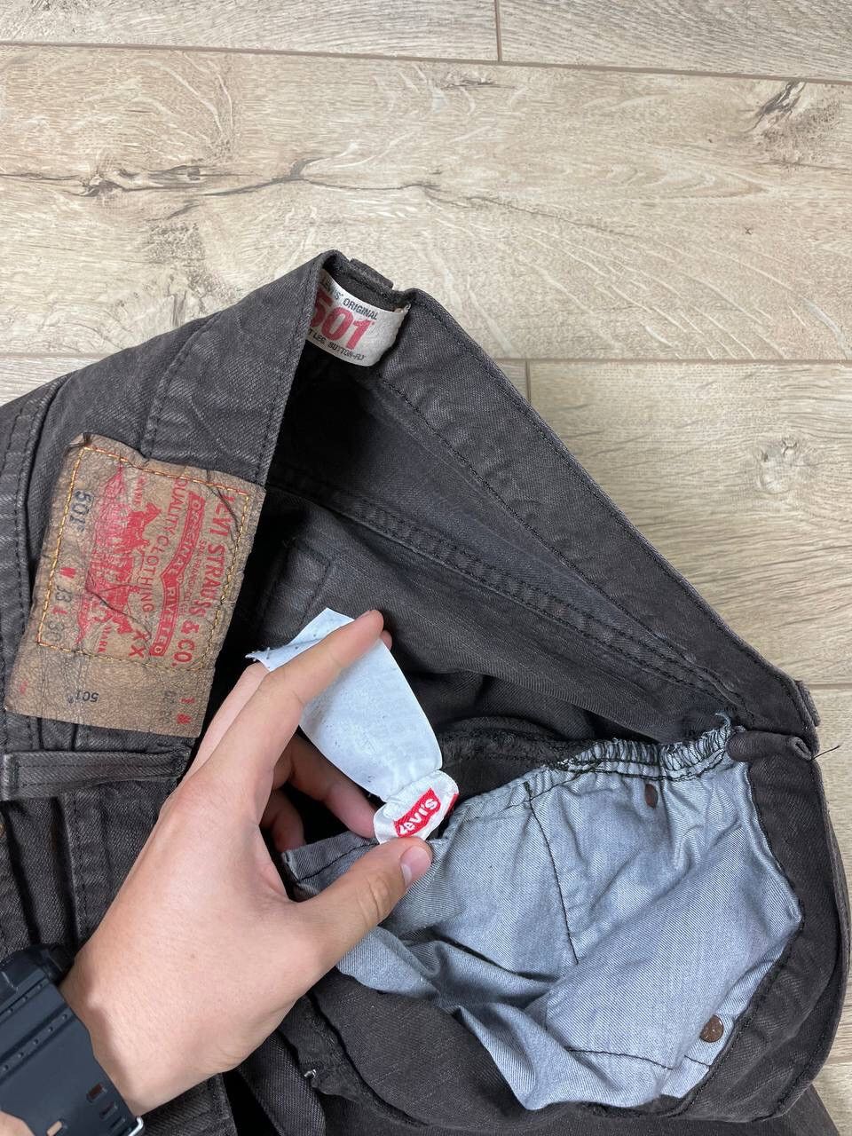 Levi's × Vintage Vintage Levi’s 501 Brown Denim Jeans Pants Size 33 Size US 33 - 11 Thumbnail