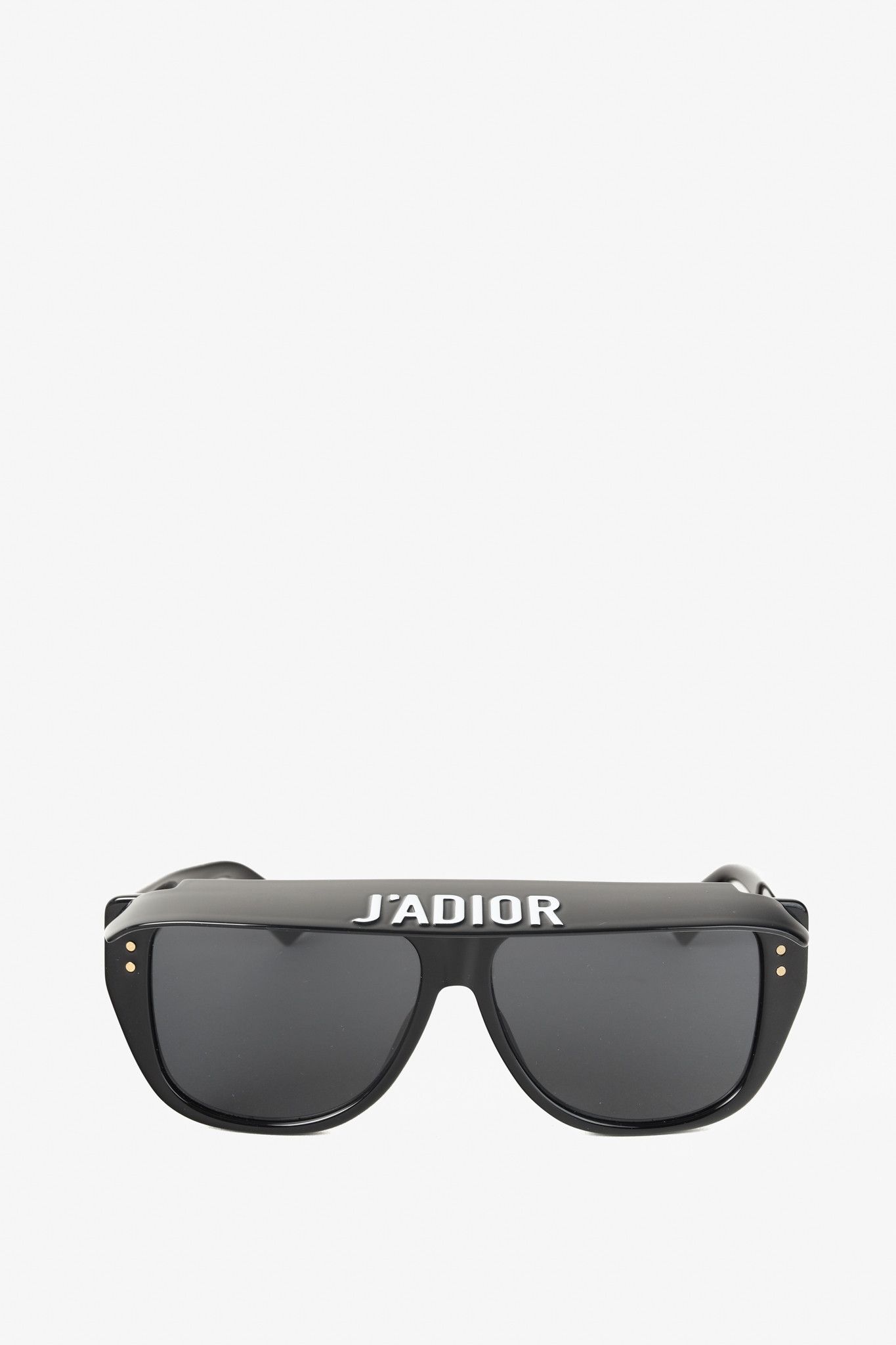 Christian Dior J’Adior Athletic Visor Shield Sunglasses Black Logo CHRISTIAN DIOR Black & Grey Dior Signature Women main image 4