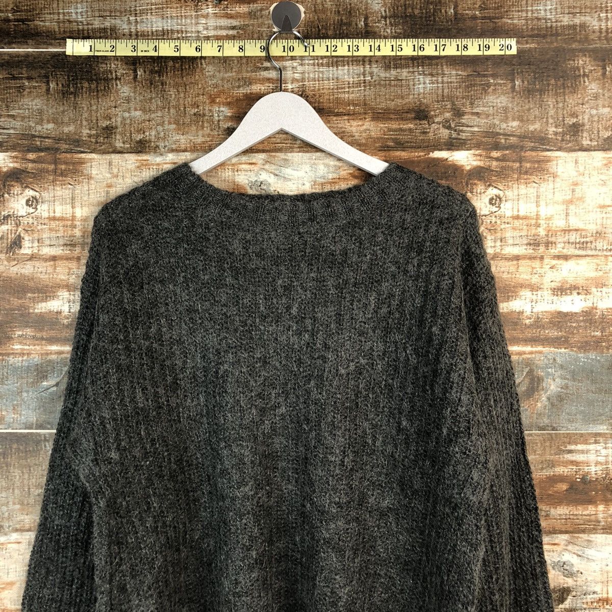 Homespun Knitwear × Uniqlo Uniqlo mohair vintage winter Grey Knitwear #A2367 Size US S / EU 44-46 / 1 - 2 Thumbnail