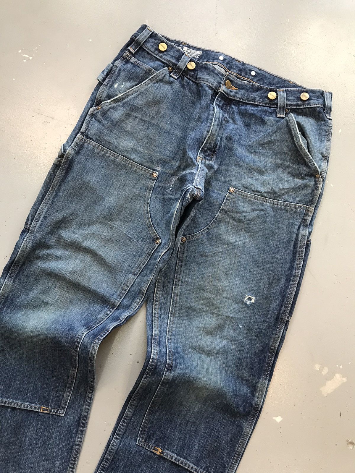 Carhartt × Vintage Vintage Carhartt double knee denim Size US 34 / EU 50 - 4 Thumbnail