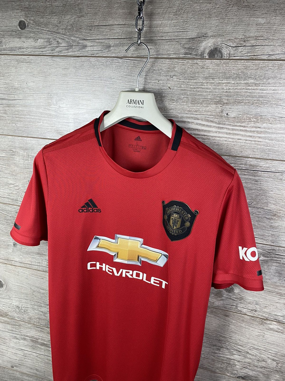 Adidas T-shirt Adidas Manchecter United Size L Size US L / EU 52-54 / 3 - 8 Thumbnail