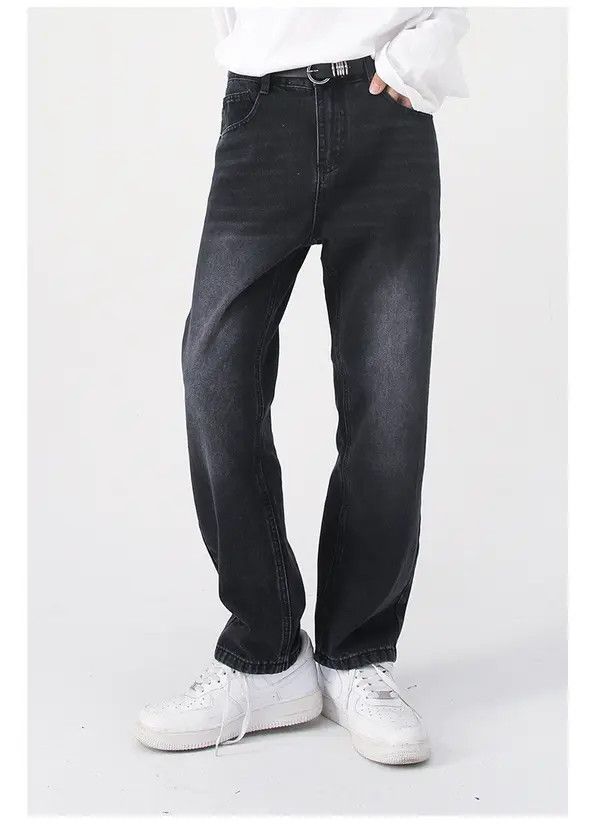 Japanese Brand Japanese retro casual loose washed straight jeans Size US 32 / EU 48 - 2 Thumbnail