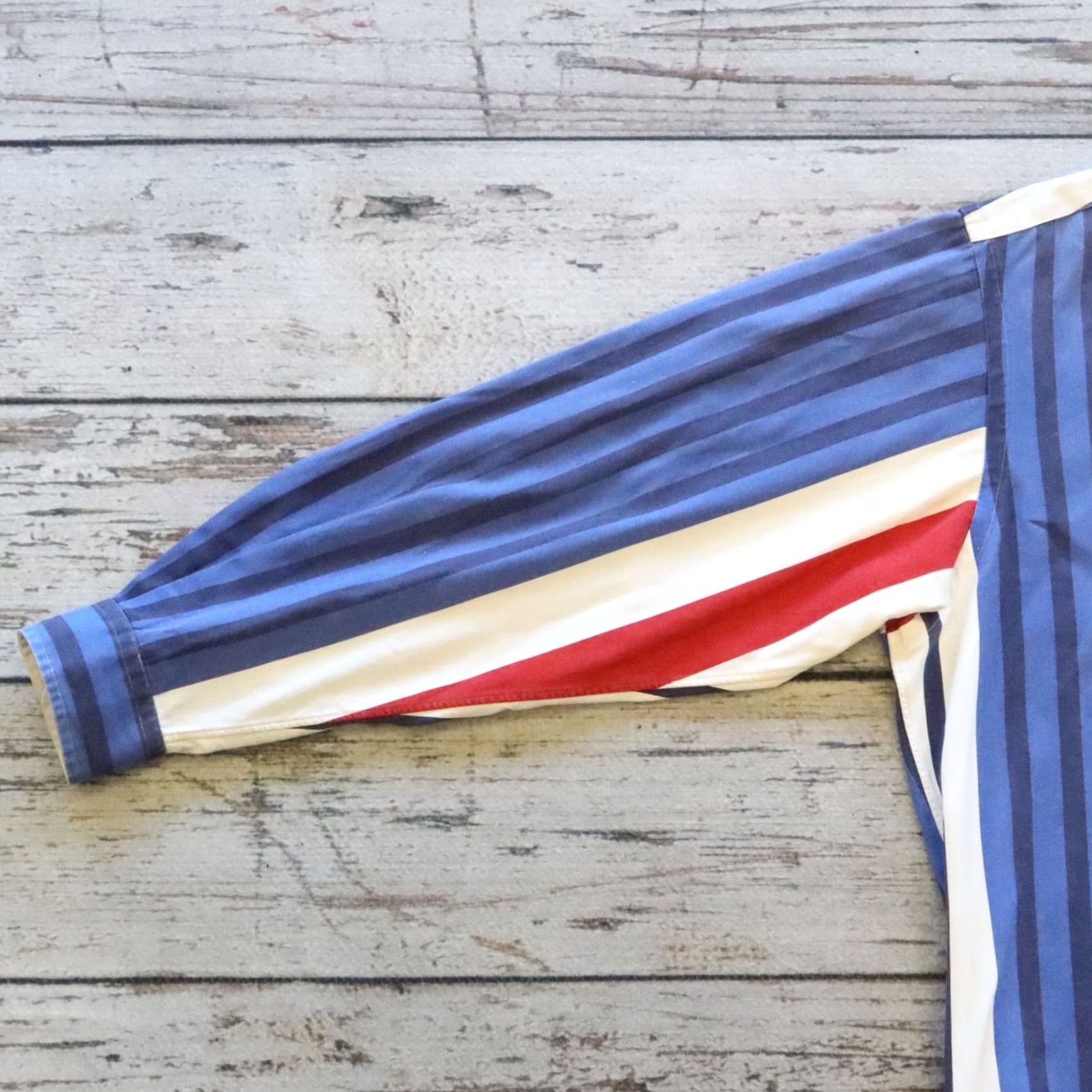 Ralph Lauren VINTAGE Ralph Lauren Polo Shirt Men L Blue Striped Button-Down 90s CP RL 92 Size US L / EU 52-54 / 3 - 4 Thumbnail