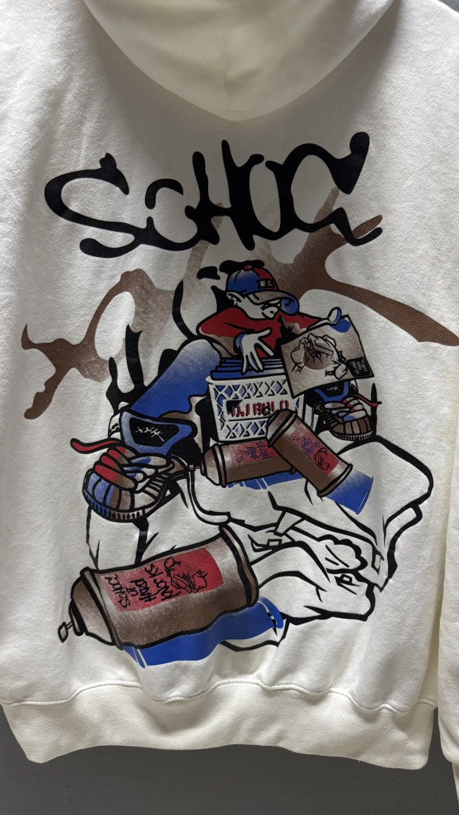 Japanese Brand × Vintage Vintage School Of Hard Knocks Hoodie Size US XL / EU 56 / 4 - 11 Thumbnail
