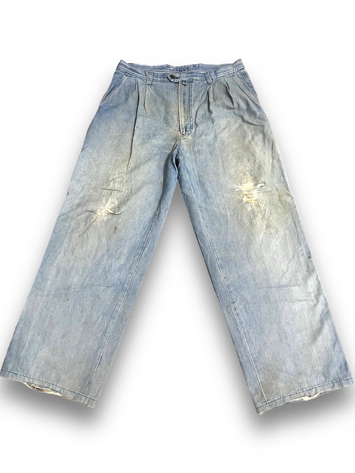 image of Vintage Baggy Eddy Fin De Semaine Denim in Blue, Men's (Size 32)