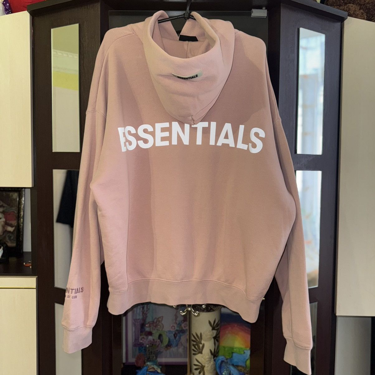 Essentials Oversized Essentials Fear of God FOG Pink Hoodie Size US M / EU 48-50 / 2 - 2 Thumbnail