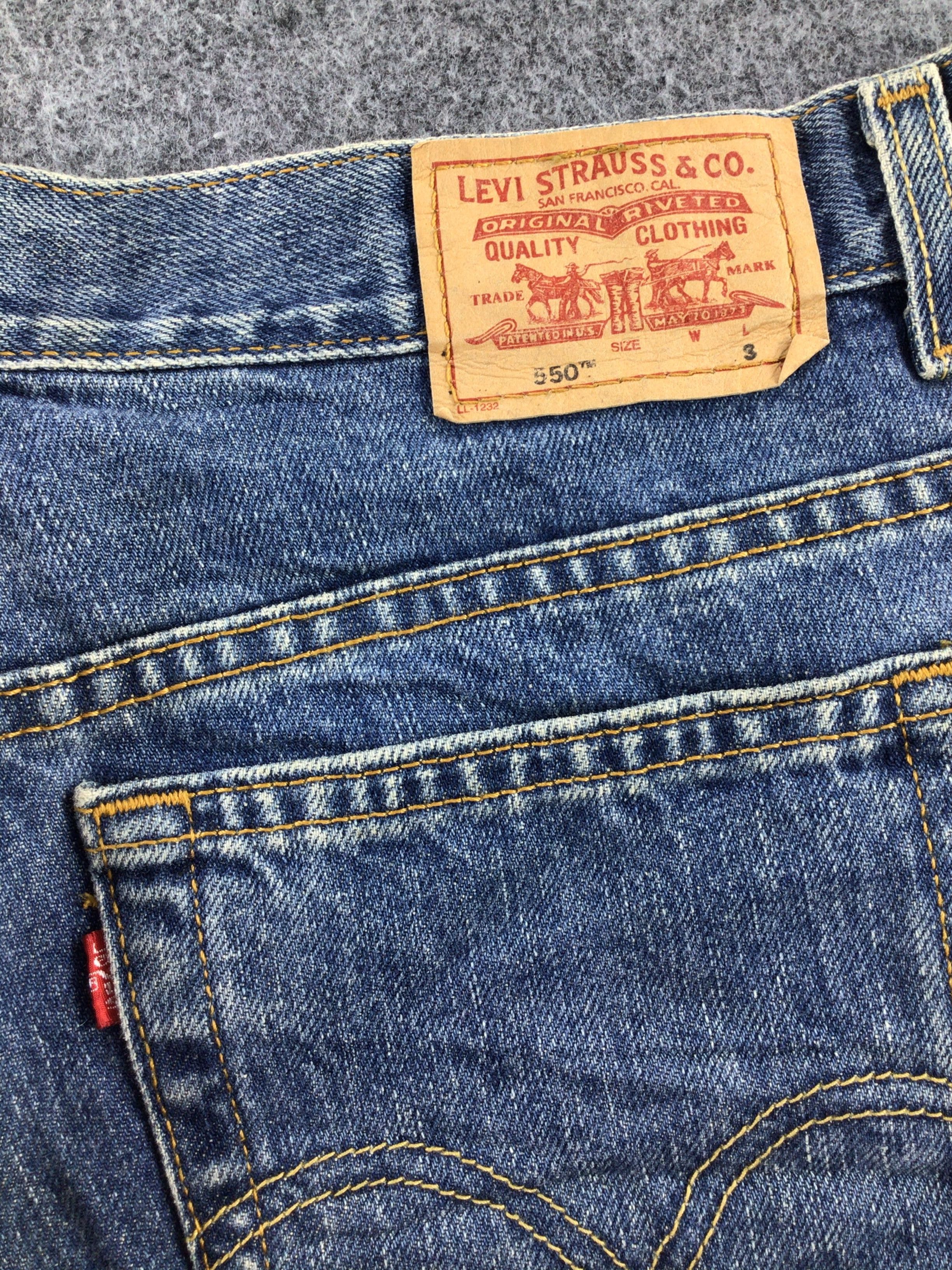 Levi's Vintage Levis 550 Jeans-J660 Size US 36 / EU 52 - 5 Thumbnail
