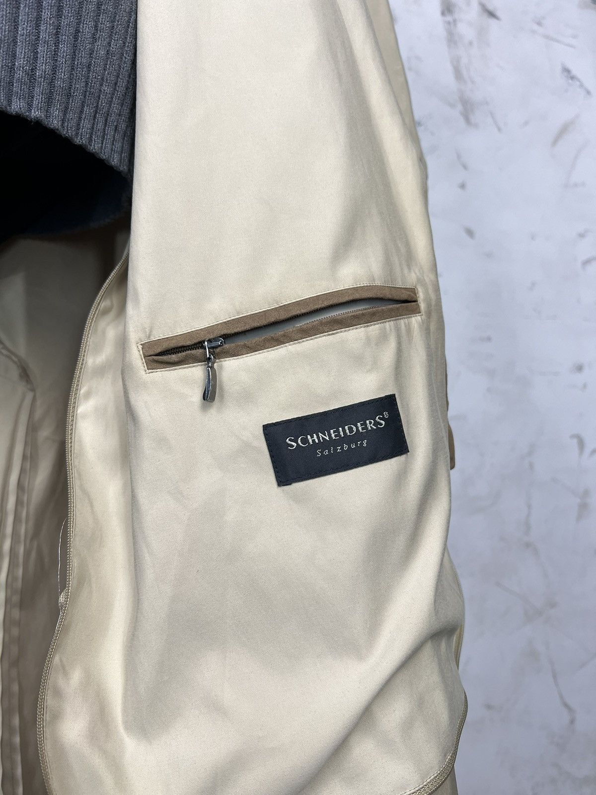 Schneiders Vintage Schneiders Salzburg Pocket Trench Coat Size L - XL Size US XL / EU 56 / 4 - 9 Thumbnail