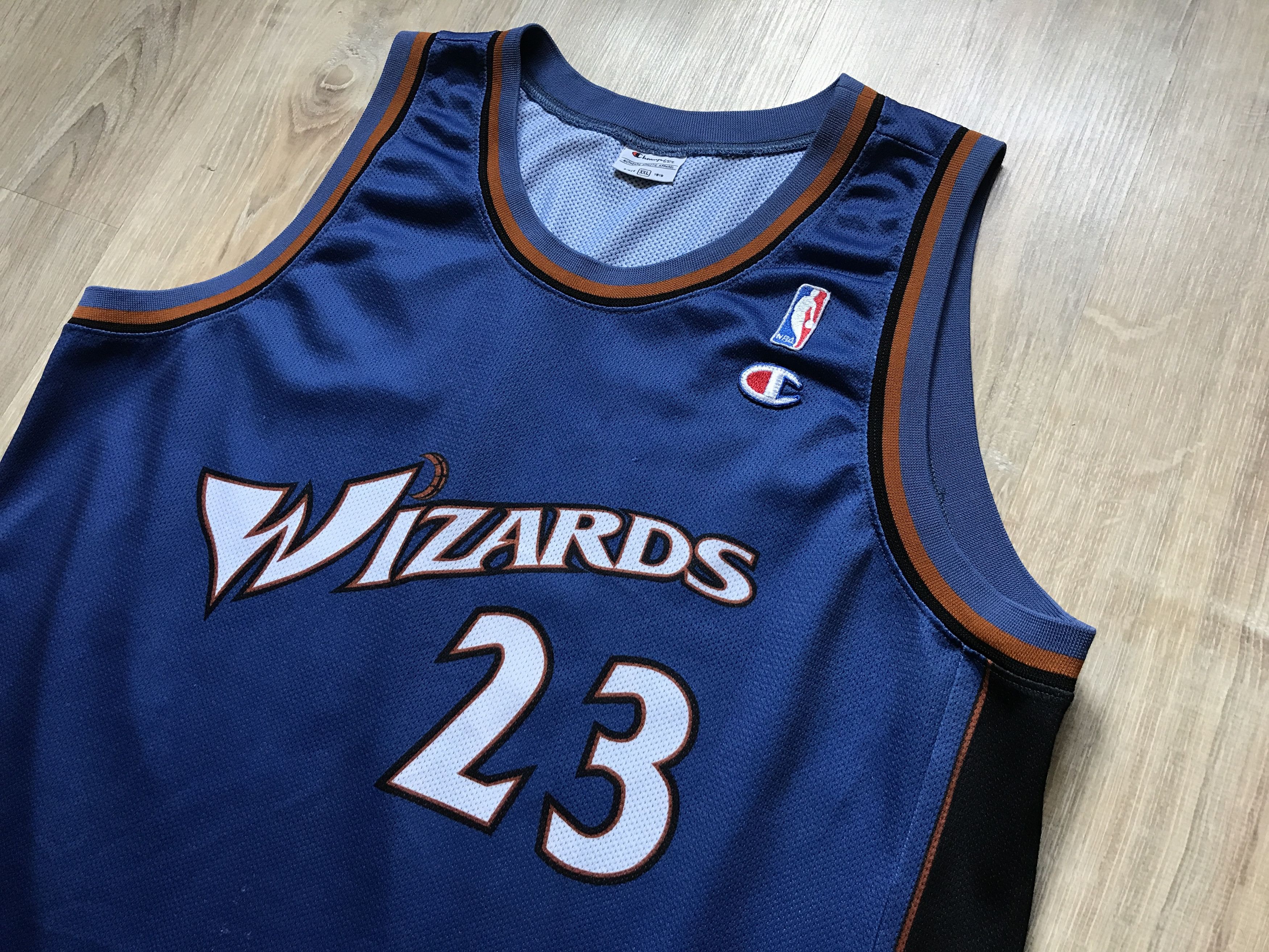 Champion × Vintage Rare Champion Washington Wizards Michael Jordan #23 Jersey Size US XXL / EU 58 / 5 - 2 Thumbnail