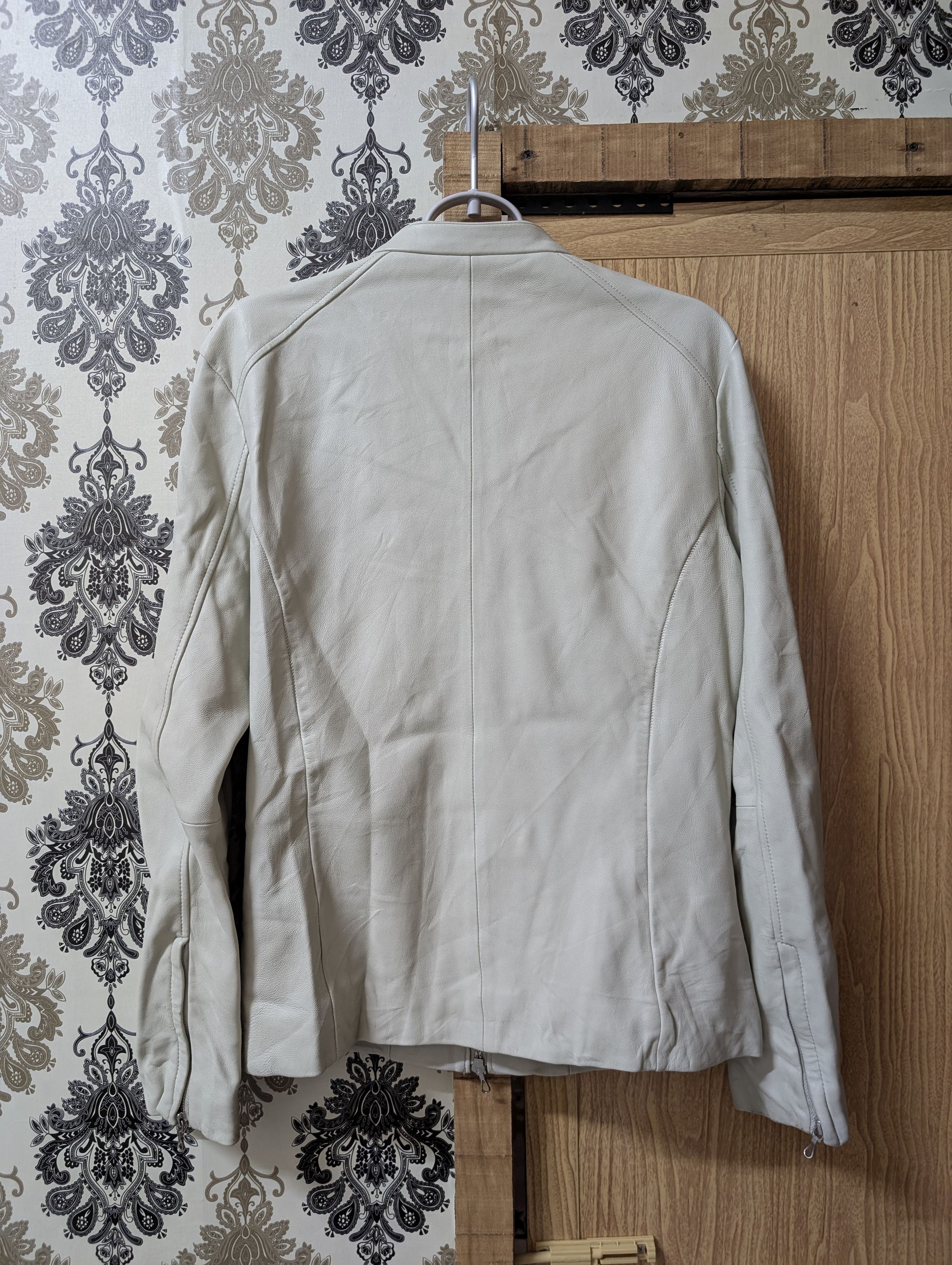Katharine Hamnett London Blouson Sheepskin Leather Jacket