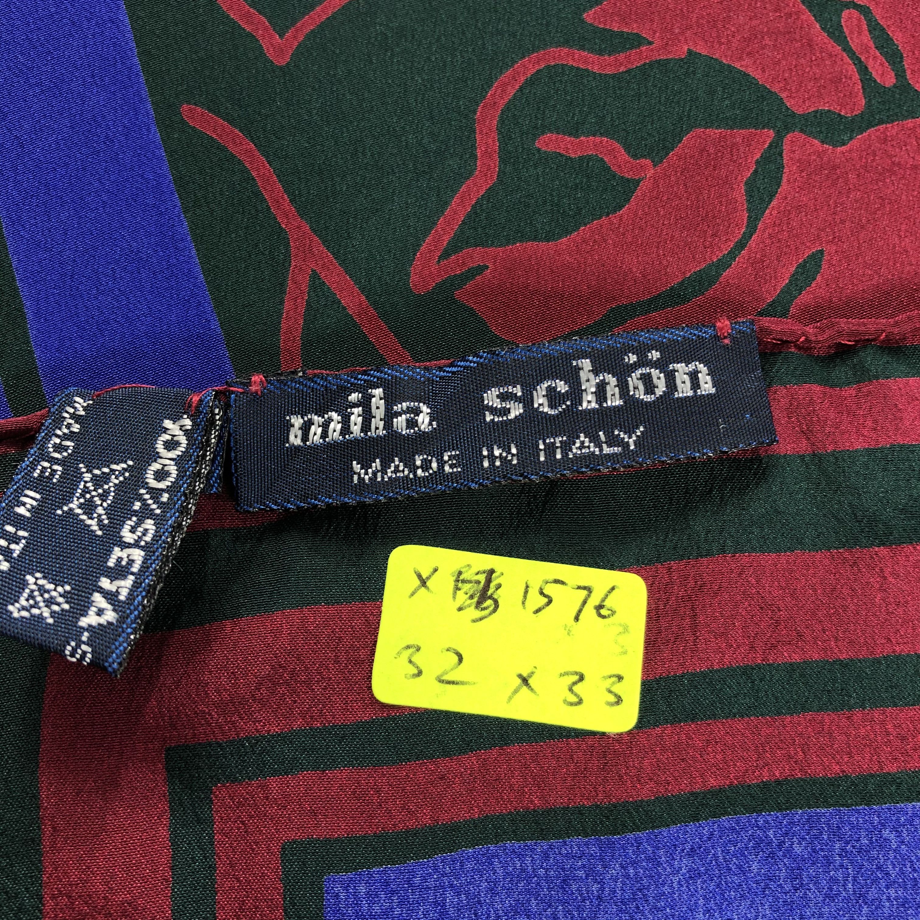 Mila Schon Vintage Mila Schon Silk Scarf Size ONE SIZE - 7 Thumbnail