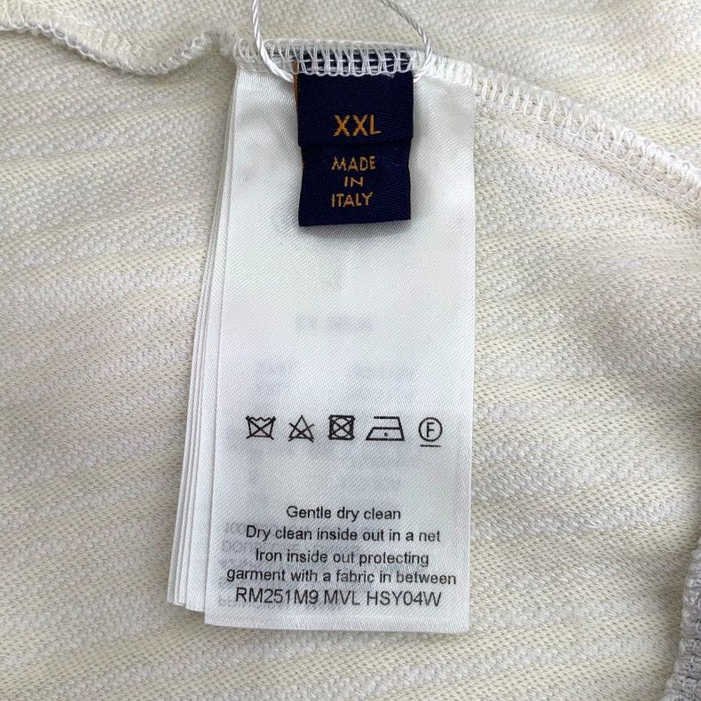 Louis Vuitton Louis Vuitton 25 apricot diagonal stripe logo jacquard hoo Size US XXL / EU 58 / 5 - 6 Thumbnail