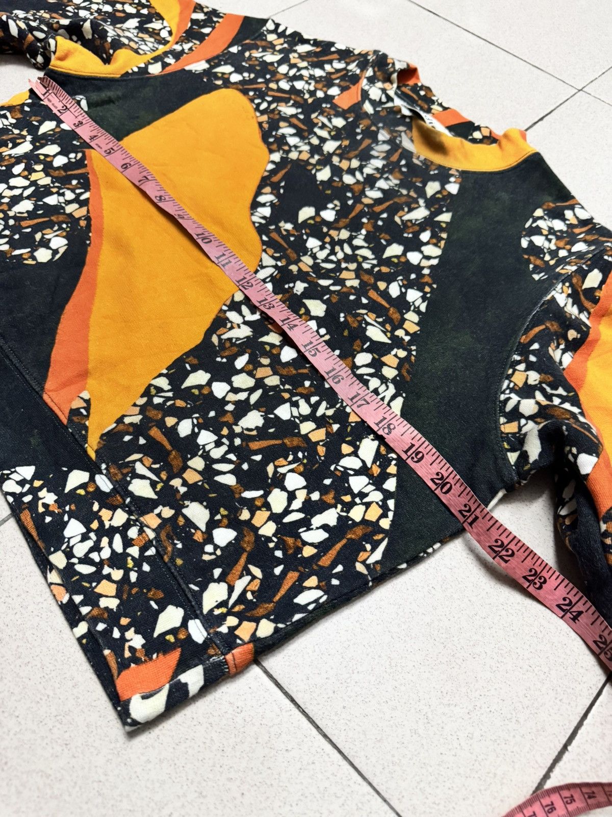 Acne Studios ACNE STUDIOS BURD TERRAZZO PAW14 SWEATER Size S / US 4 / IT 40 - 4 Thumbnail