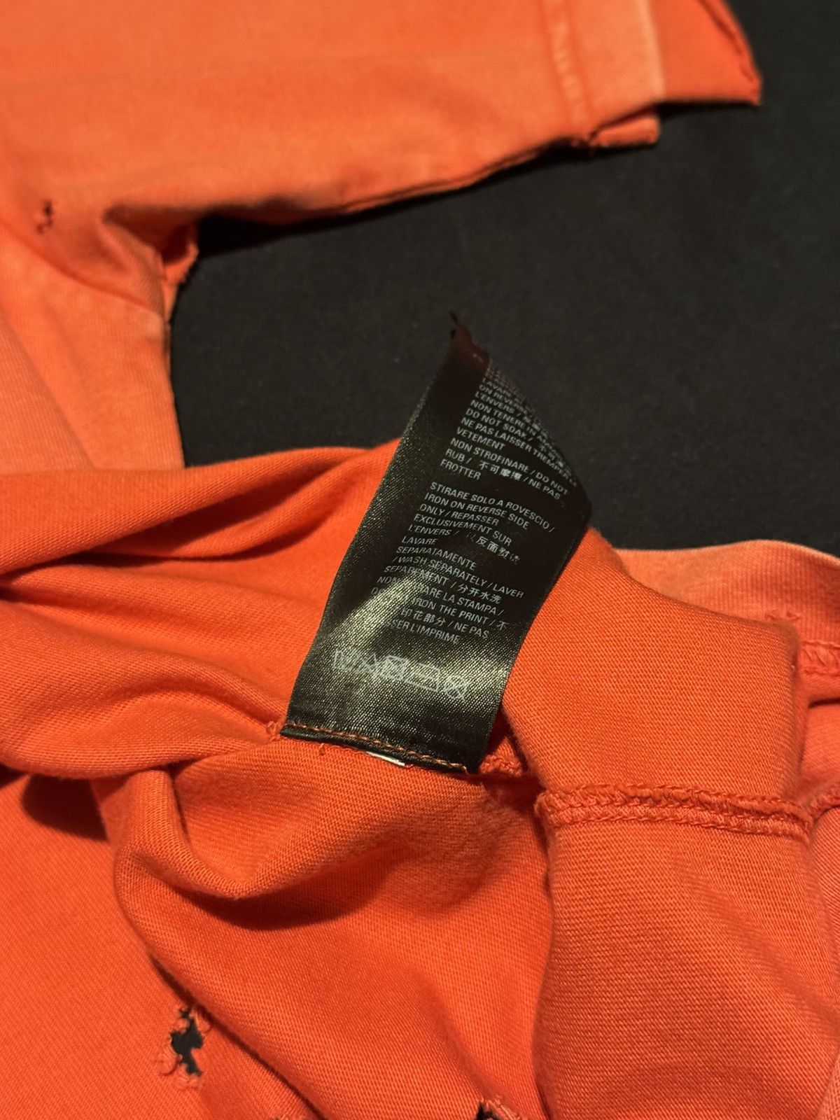 Balenciaga Balenciaga maison fondee t shirt red/pink Size US S / EU 44-46 / 1 - 11 Thumbnail