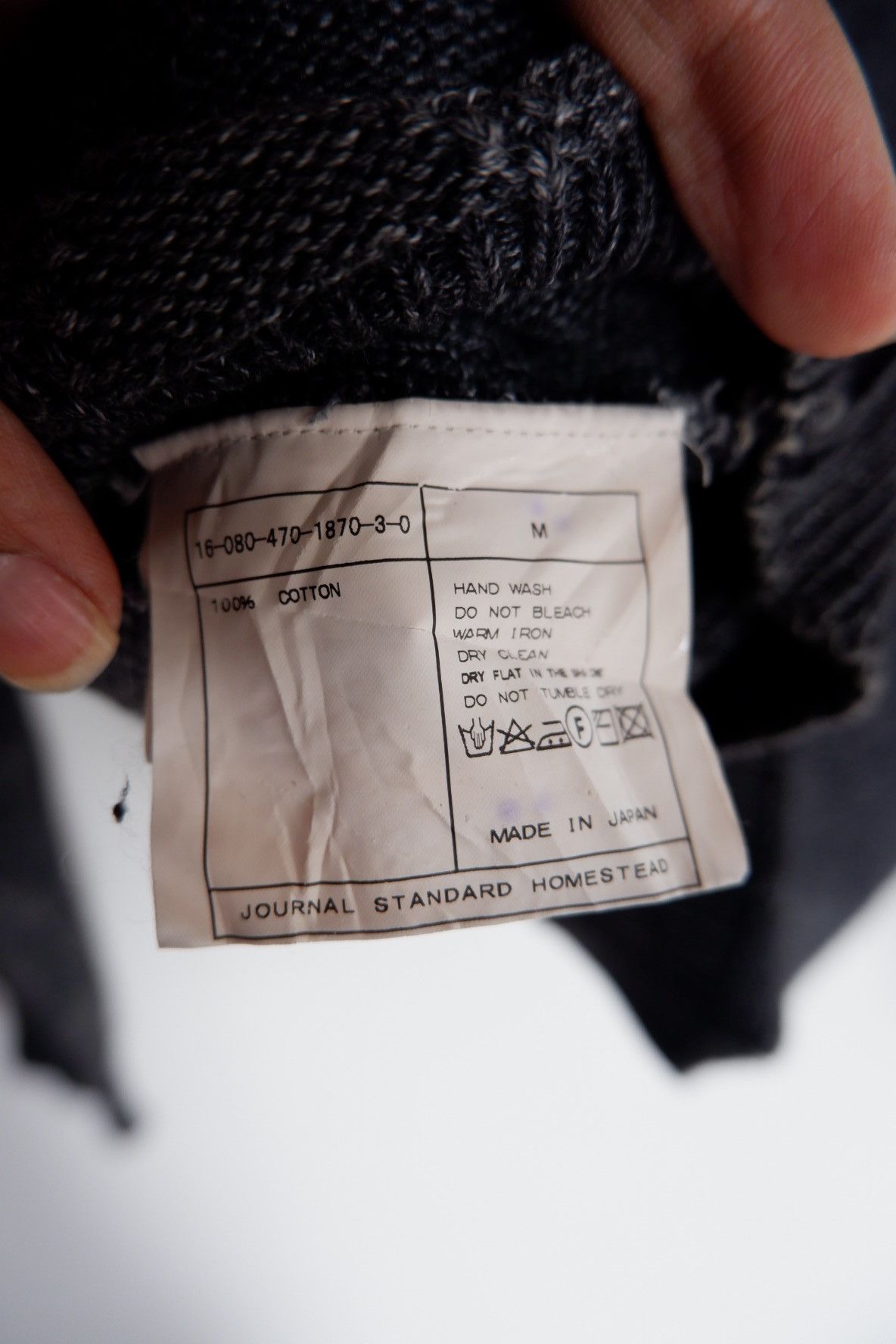 J.S. Homestead × Nigel Cabourn JS Homestead By Journal Standard Lot 470 Overdye Knitwear Size US M / EU 48-50 / 2 - 6 Thumbnail