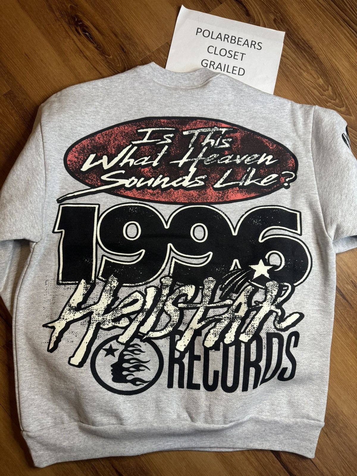 HELLSTAR Hellstar Records Capsule 9 Crewneck Sweatshirt Size US S / EU 44-46 / 1 - 4 Thumbnail