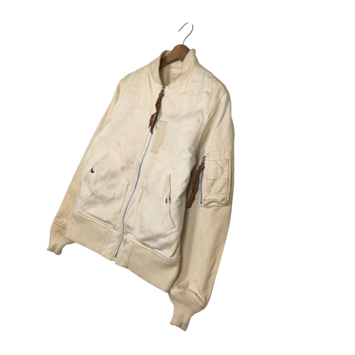 Vintage 🔥VINTAGE WOOL BOMBER JACKET UNITED ARROWS ISSEY MIYAKE Size US S / EU 44-46 / 1 - 4 Thumbnail