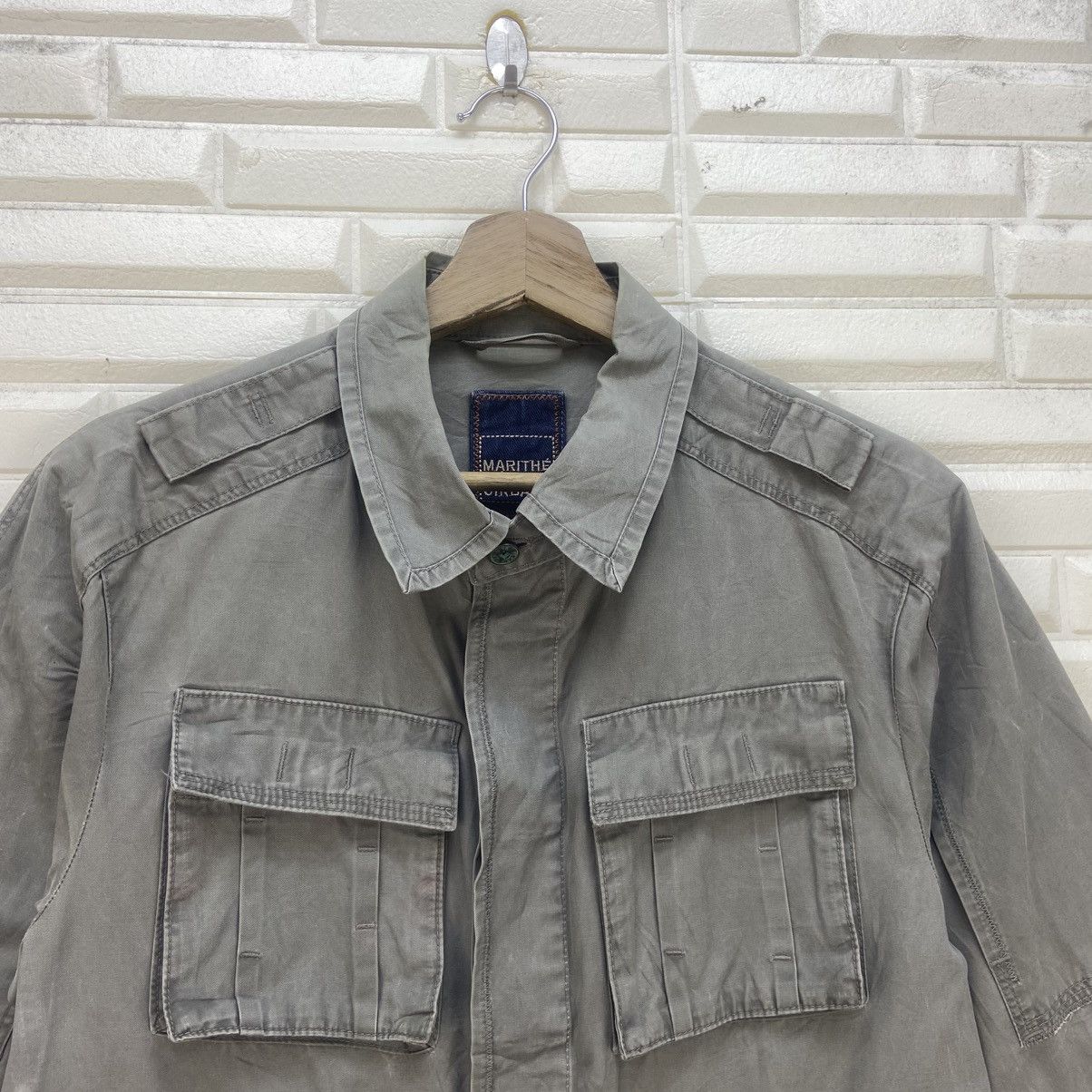 Marithe + Francois Girbaud Vtg Marithe Francois Girbaud Tactical Survival Field Jacket Size US S / EU 44-46 / 1 - 5 Thumbnail