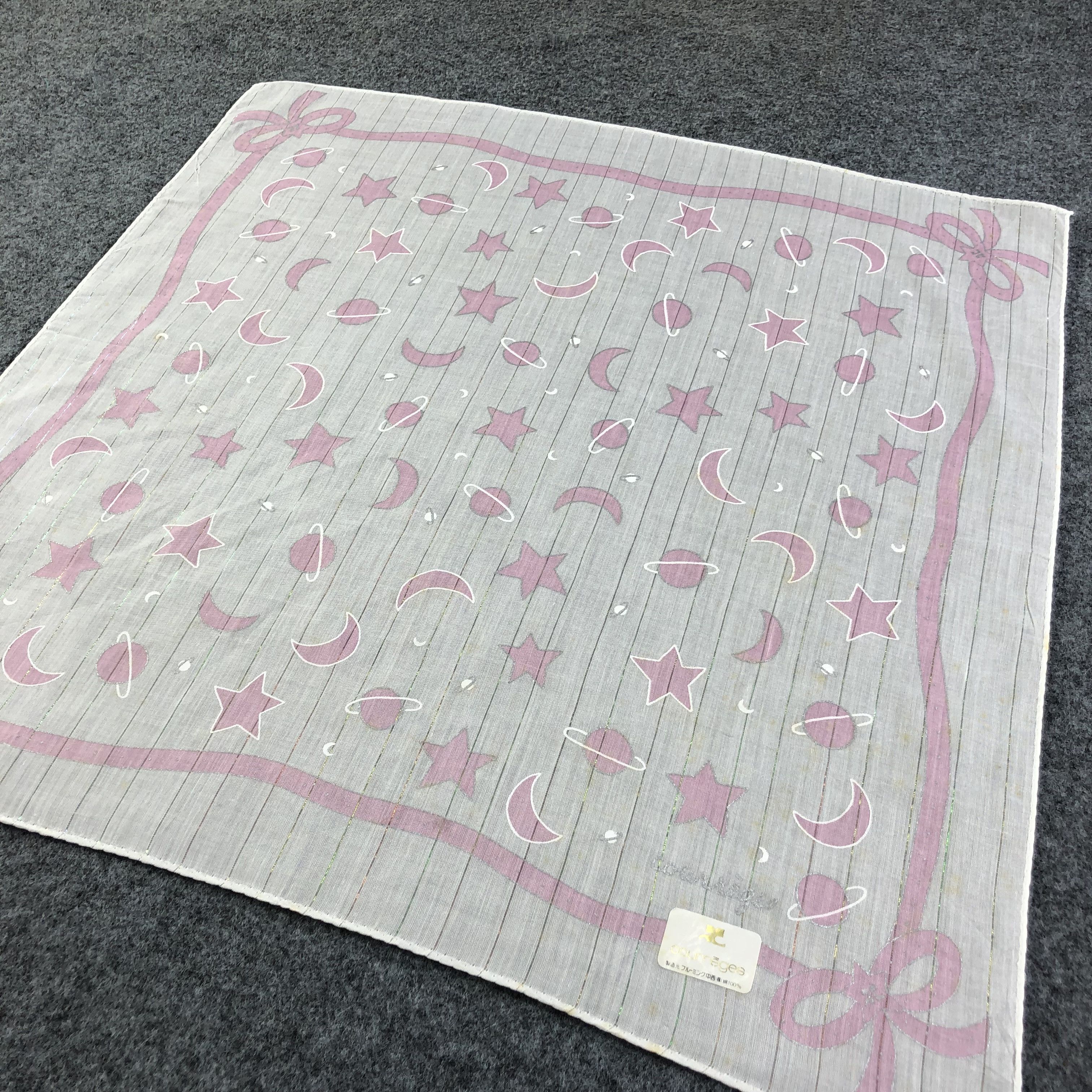 Courreges × Vintage Courreges Handkerchief Neckerchief Bandana H2253 Size ONE SIZE - 3 Thumbnail
