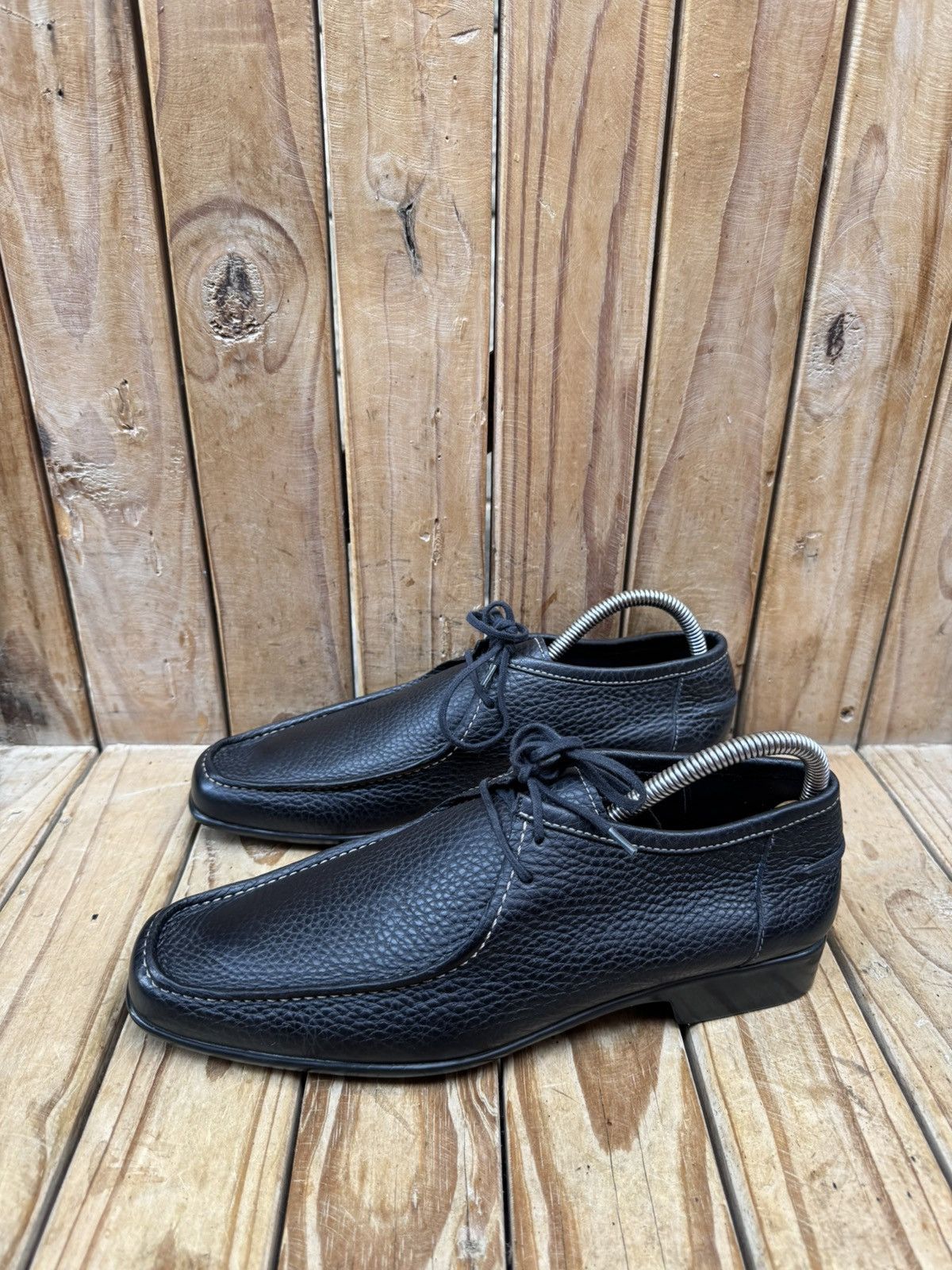 J.M. Weston J.M Weston Men’s black dress leather shoes sz UK 7.5 D Size US 8.5 / EU 41-42 - 16 Thumbnail