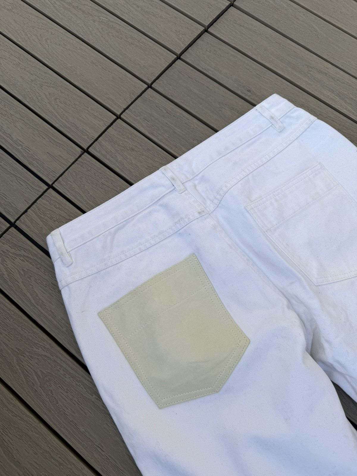 T by Alexander Wang T by Alexander Wang White Skinny Jeans Sample Pair Men’s 31 Size US 31 - 5 Thumbnail