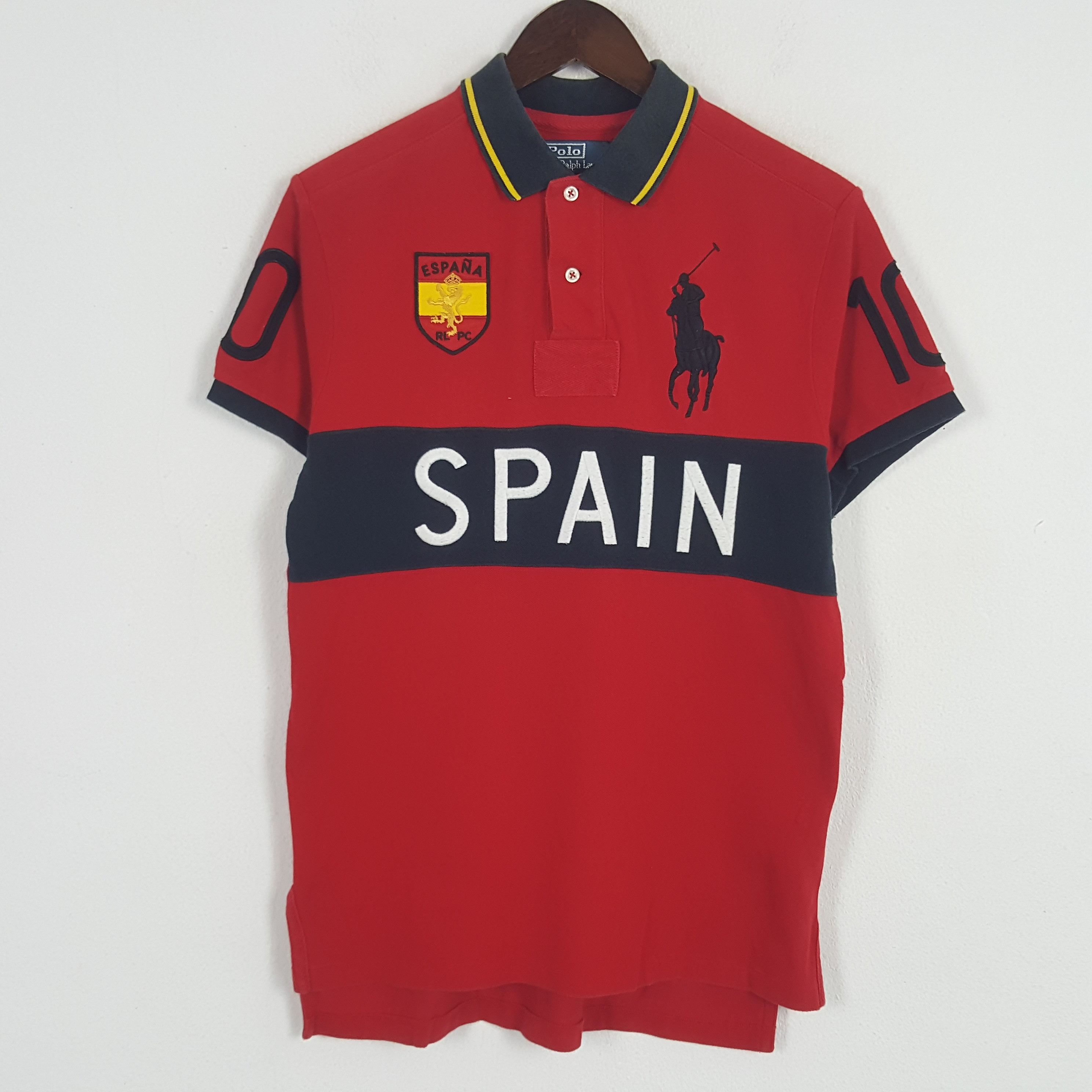 Polo Ralph Lauren × Vintage Vintage Polo Ralph Lauren Spain 10 Polos Shirt Size US S / EU 44-46 / 1 - 1 Thumbnail