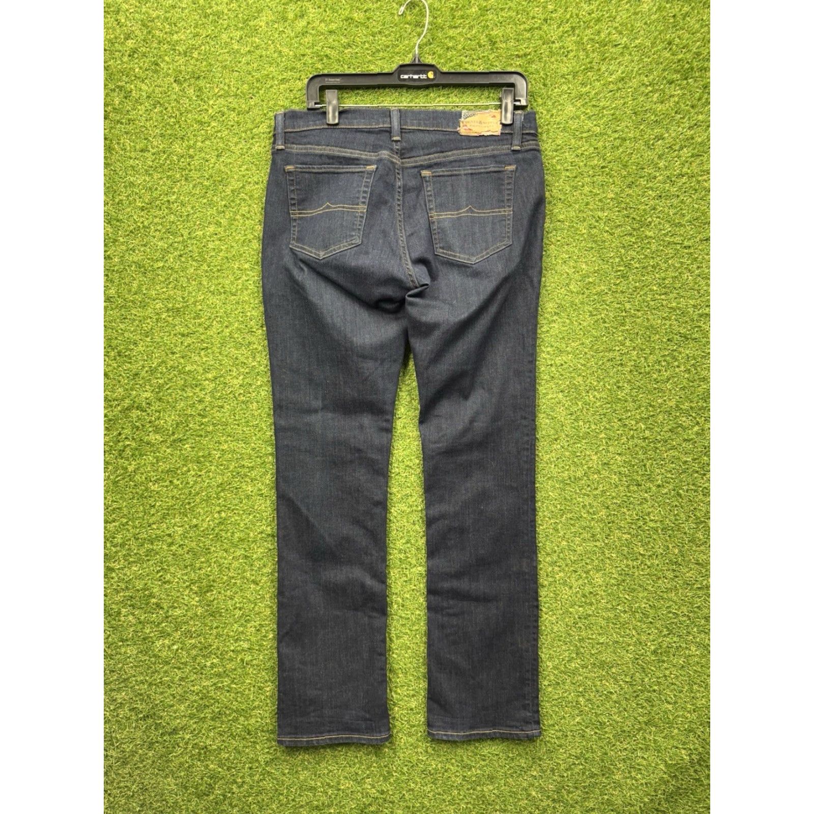 Polo Ralph Lauren Polo Jeans RL Classic Fit Straight Leg Dark Denim Company Jeans Womens 31x32 Size 24" / US 00 / IT 34 - 2 Thumbnail