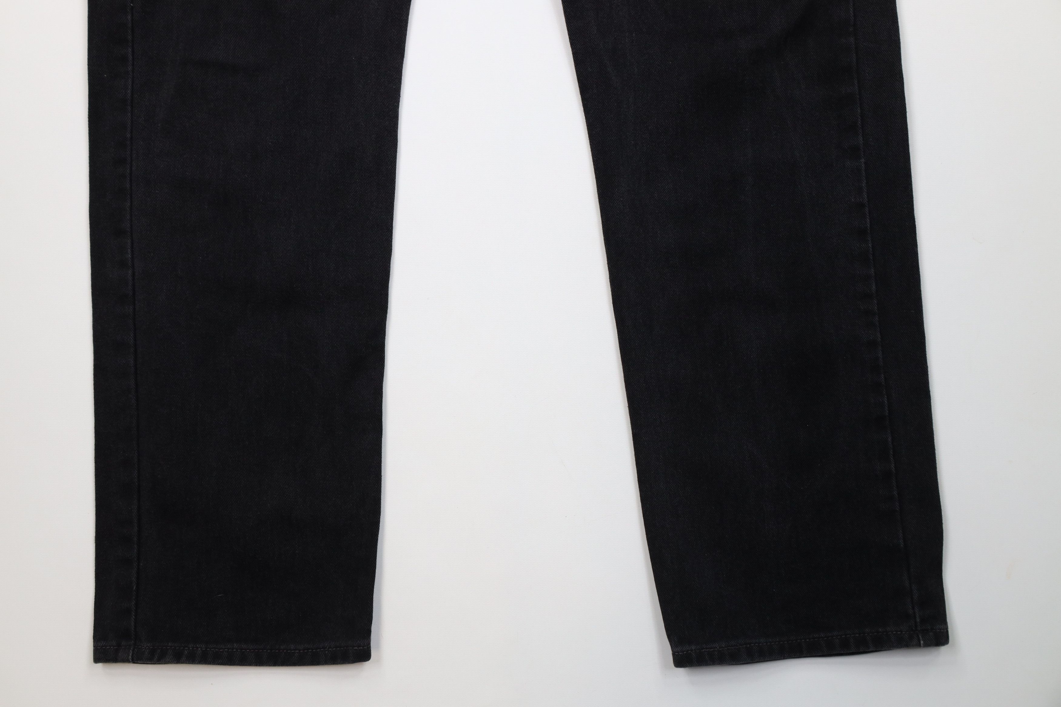 Levi's Vintage Y2K Levis 505 Straight Leg Denim Jeans Black USA Size US 38 / EU 54 - 4 Thumbnail