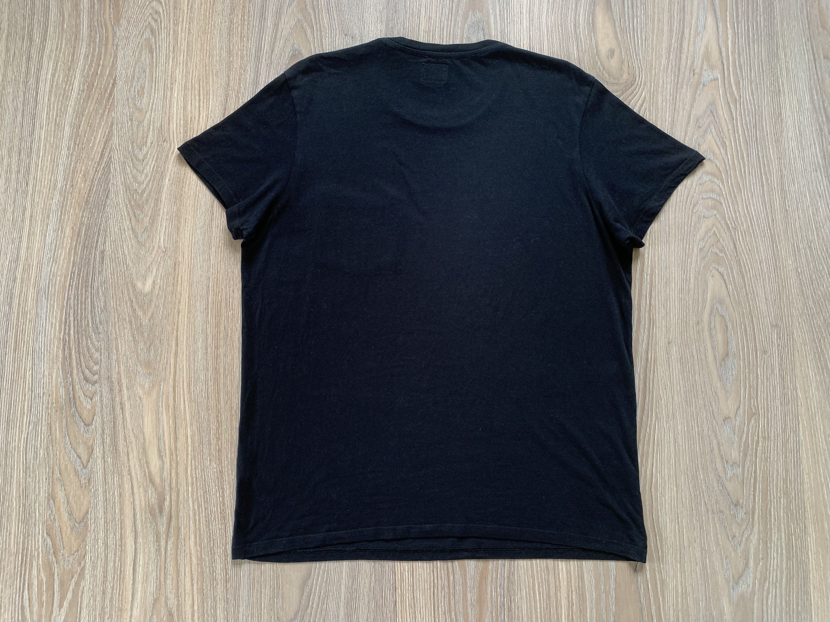 Lee × Vintage Rare Lee Orjan Andersson Black Pocket T Shirt Size US L / EU 52-54 / 3 - 3 Thumbnail