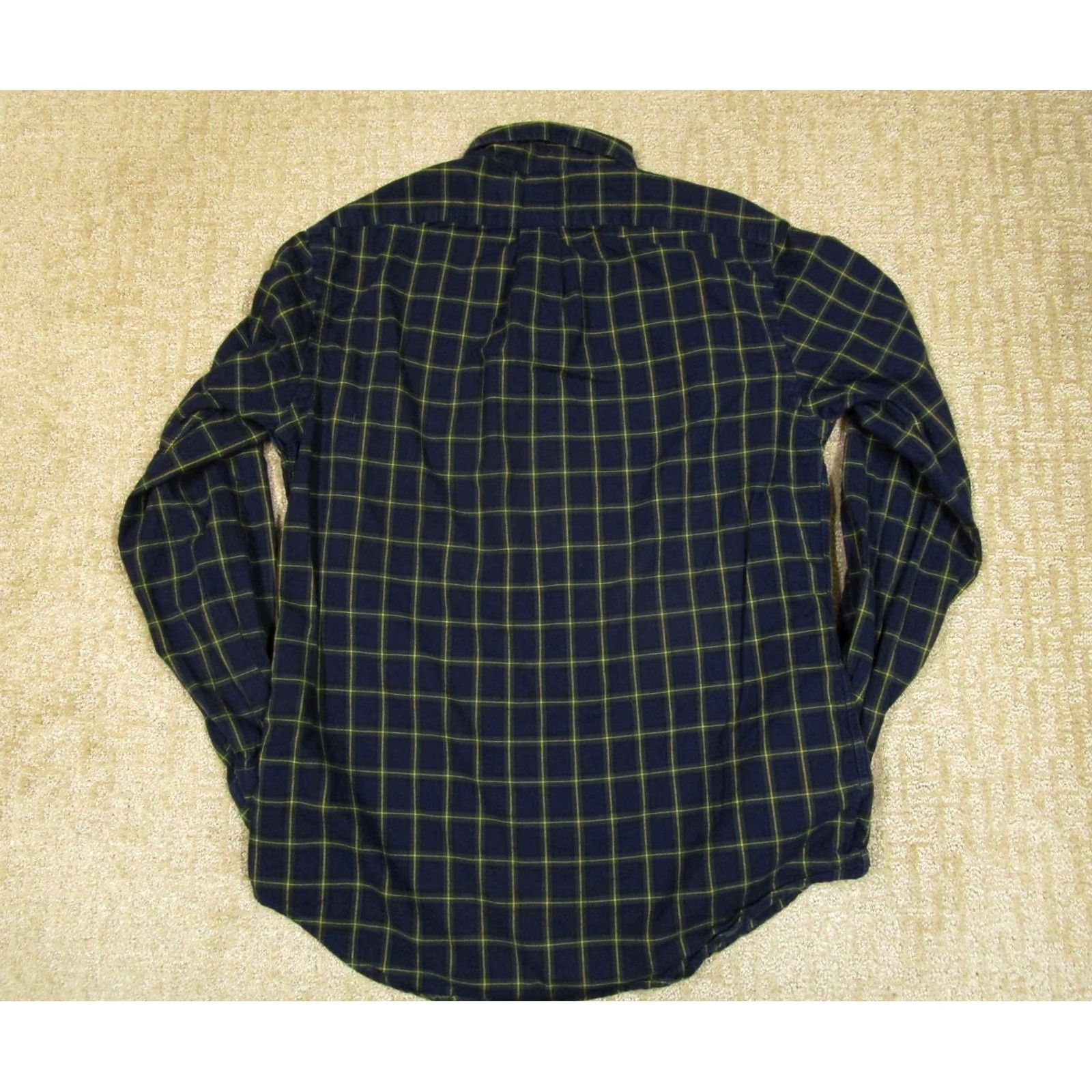 Ralph Lauren Ralph Lauren Shirt Men Medium Blue Check Long Sleeve Button Up Casual Preppy Size US M / EU 48-50 / 2 - 3 Thumbnail