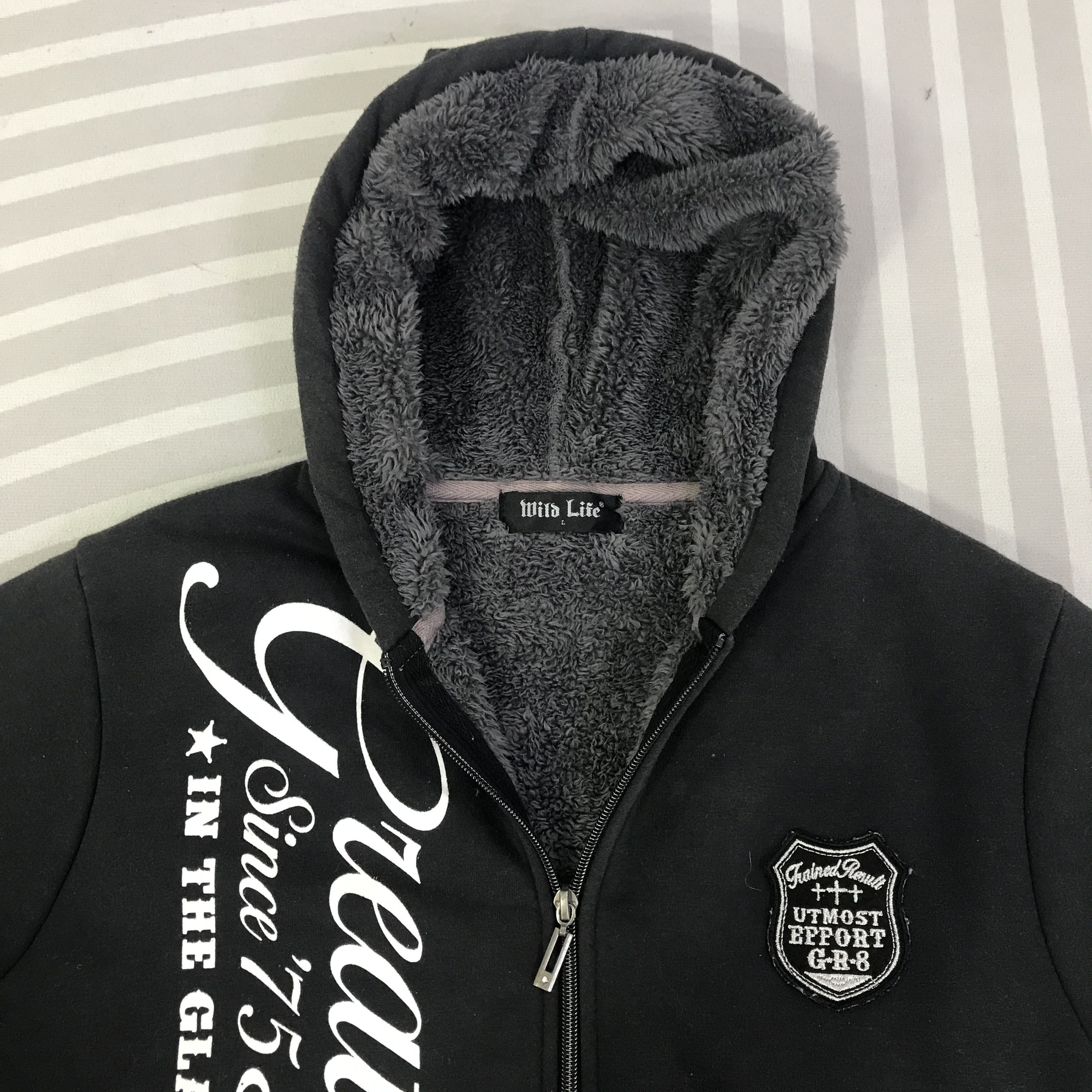 Japanese Brand punk style Great Deeds hoodie Jacket Size US L / EU 52-54 / 3 - 8 Thumbnail