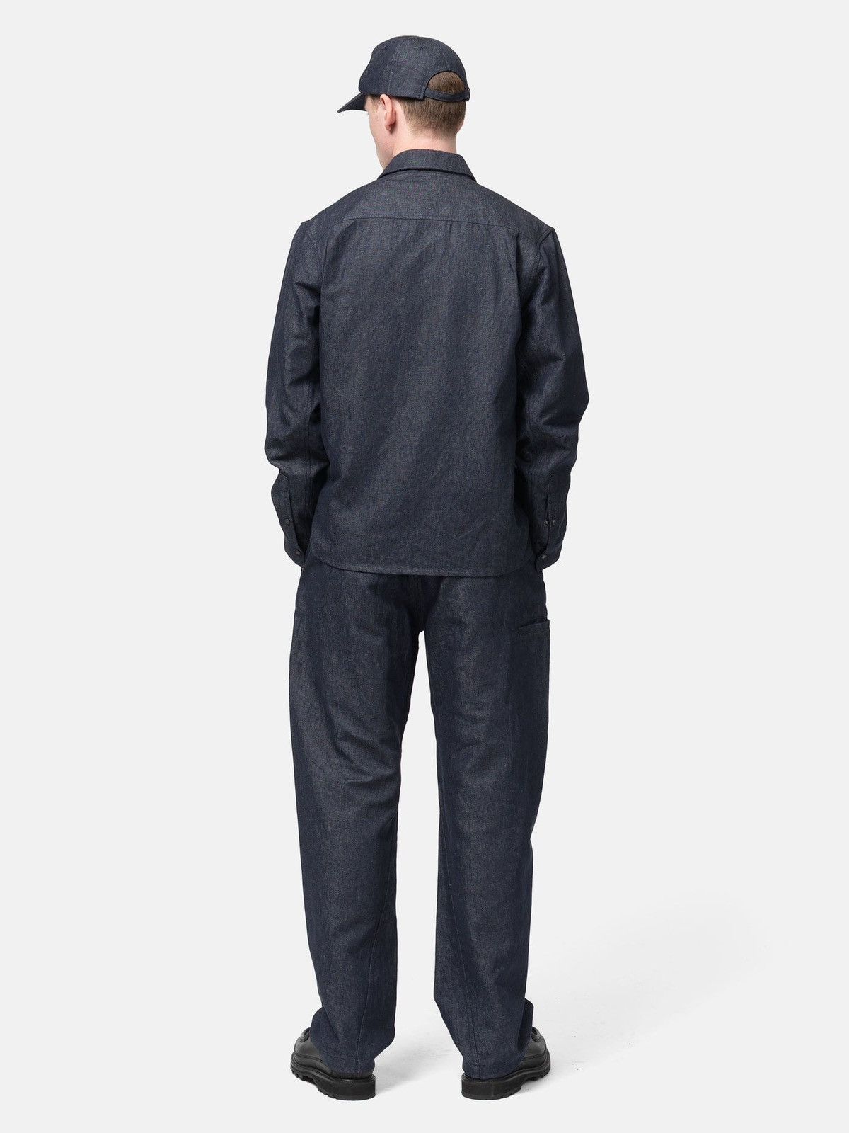 Haven HAVEN Helix Pant - Cotton Linen Denim Indigo Size US 30 / EU 46 - 8 Thumbnail