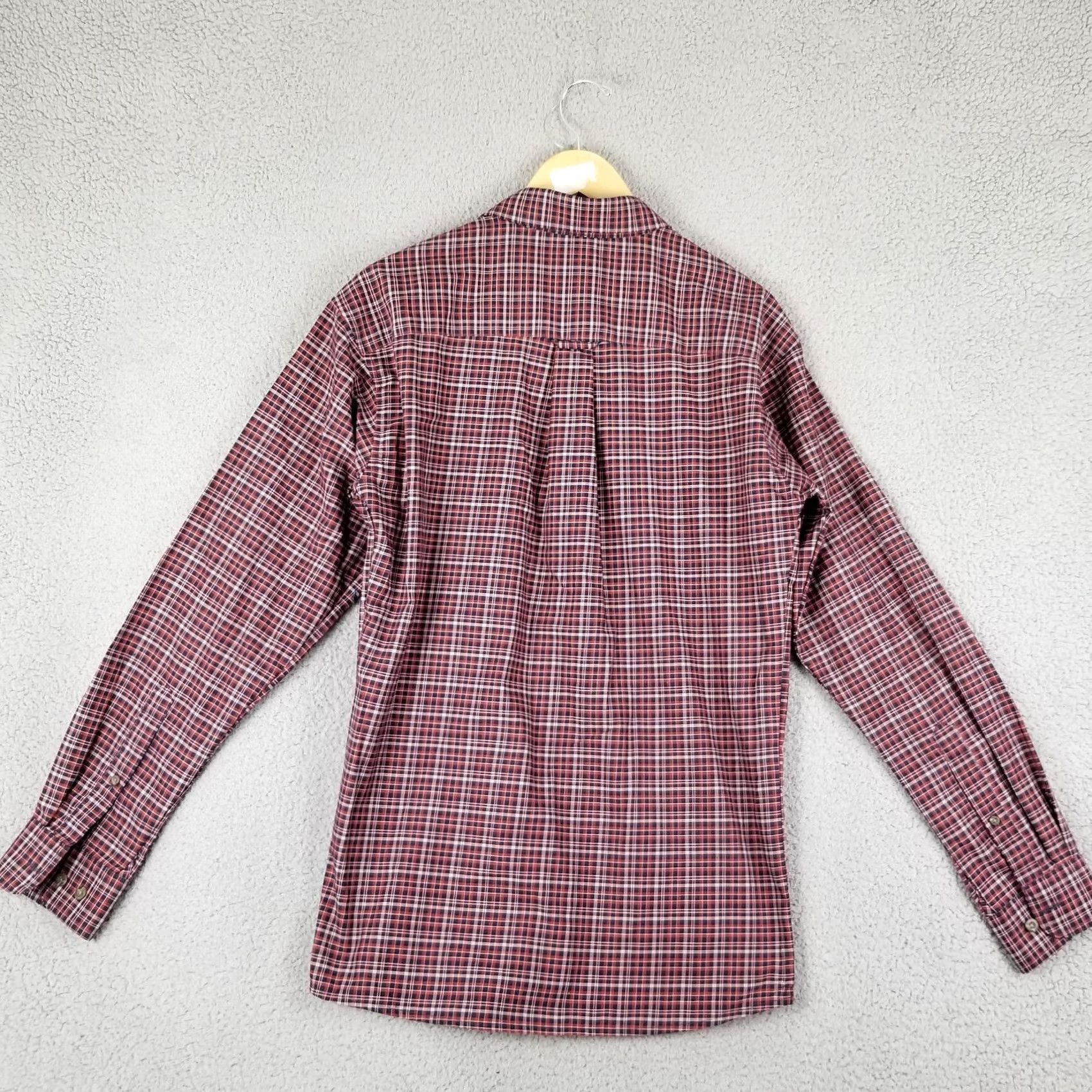 Vintage Red Head Brand Co Shirt Womens Large Plaid Red Black Long Sleeve Button-Up Outdoor Size L / US 10 / IT 46 - 5 Thumbnail