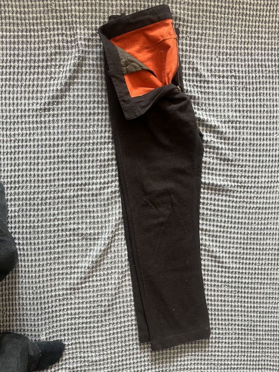 Issey Miyake Issey Miyake Raw Edge 2007 Relaxed Wool Pants Size US 32 / EU 48 - 6 Thumbnail