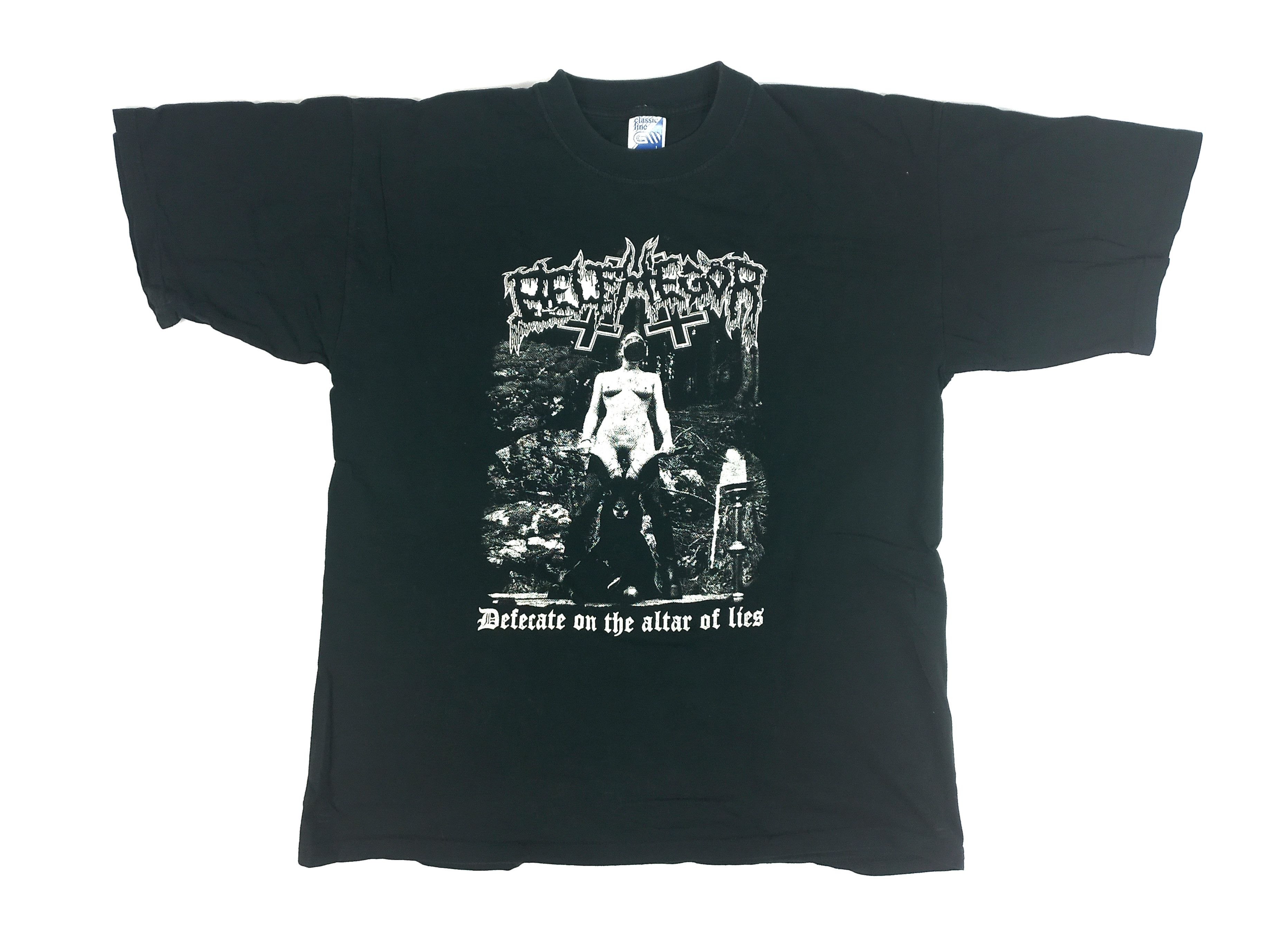 Band Tees × Vintage Belphegor black metal band vintage t-shirt 2001 Size US L / EU 52-54 / 3 - 2 Thumbnail