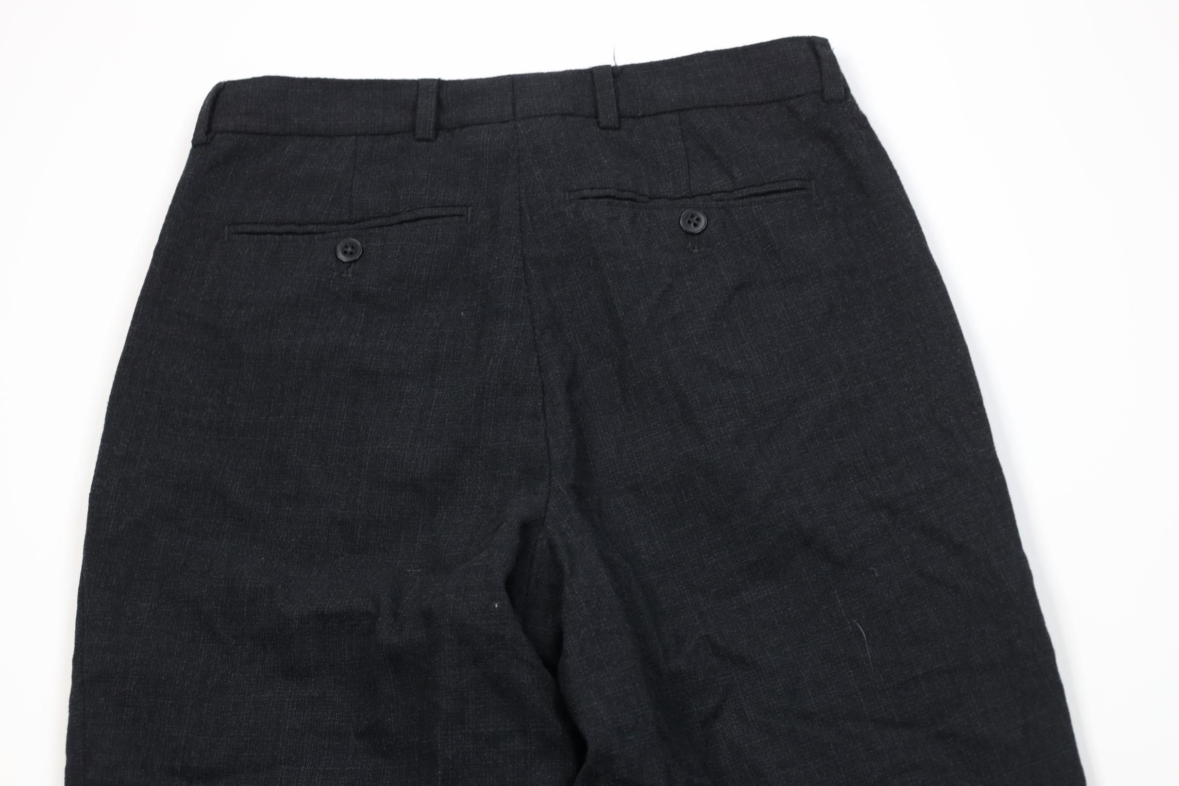 Vintage Vintage 90s Streetwear Straight Leg Chino Pants Dark Gray Size US 29 - 12 Thumbnail