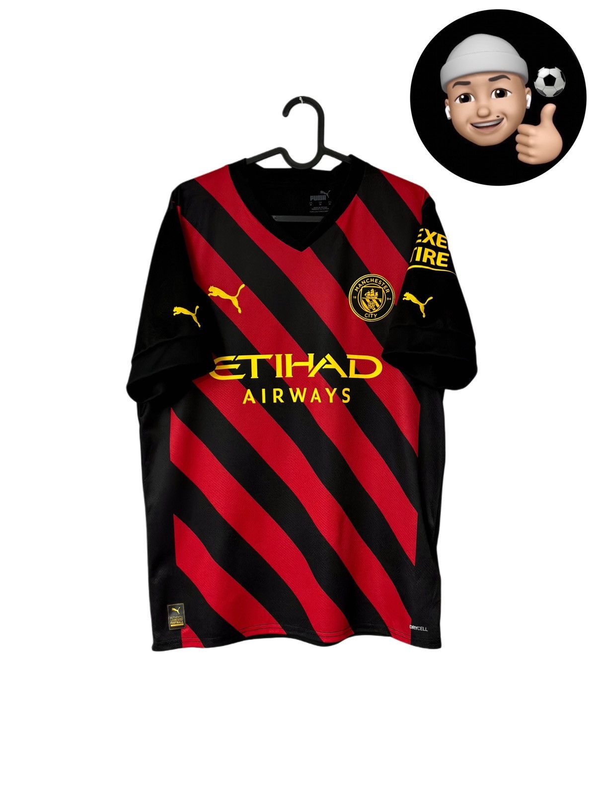 Puma 2022 2023 Manchester City Puma Away Soccer Jersey Shirt Size US M / EU 48-50 / 2 - 1 Thumbnail