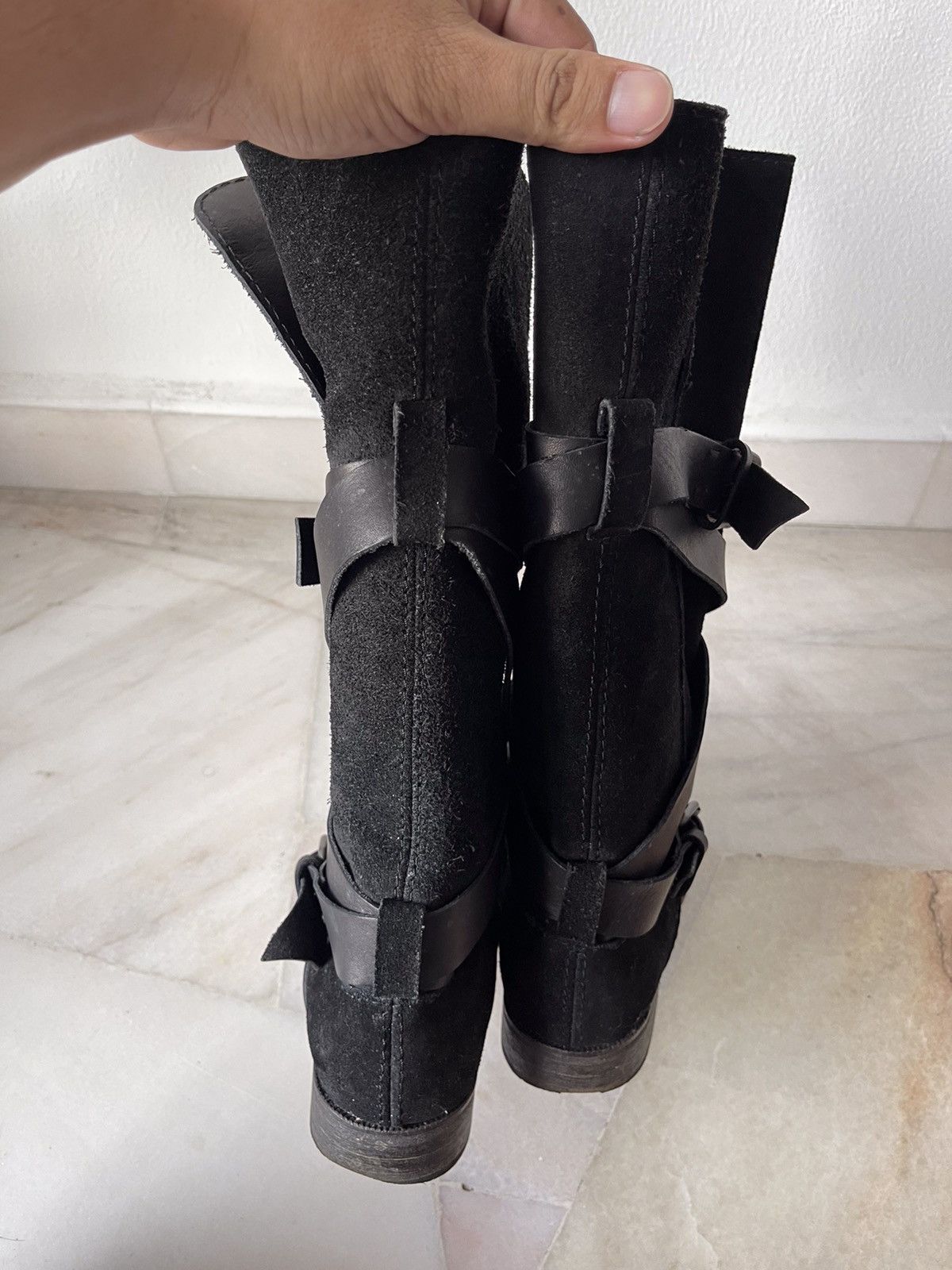 Comme des Garcons Homme Junya Watanabe Leather Boots Size US 7 / EU 40 - 18 Thumbnail