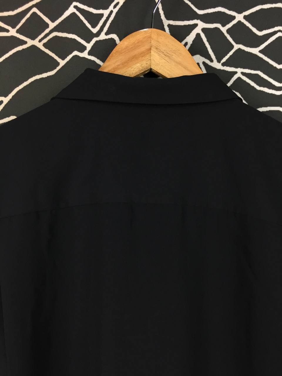 GU GU Japan Black Short Sleeve Open Collar Shirt Size XL Size US XL / EU 56 / 4 - 6 Thumbnail
